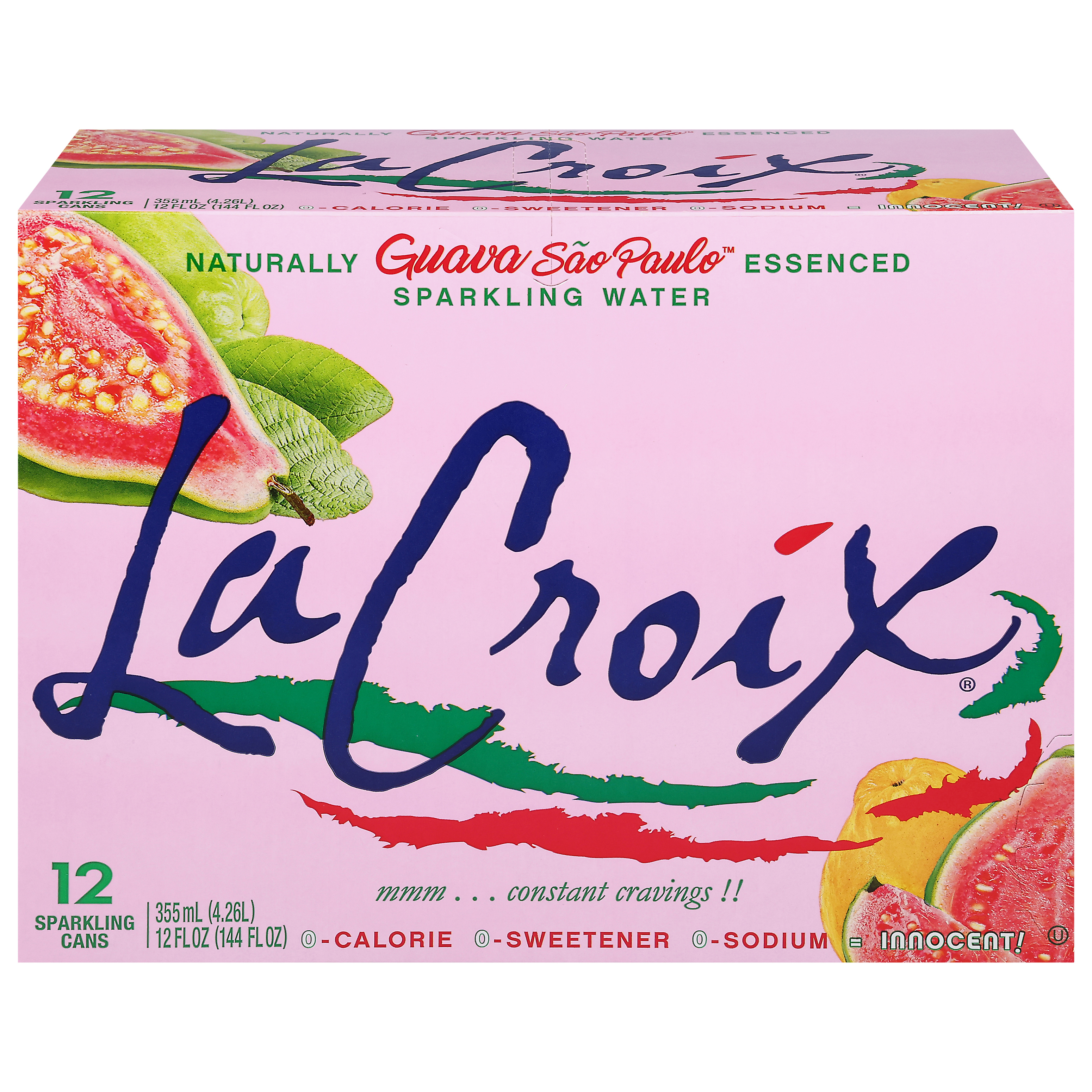 LaCroix Guava Sao Paulo Sparkling Water