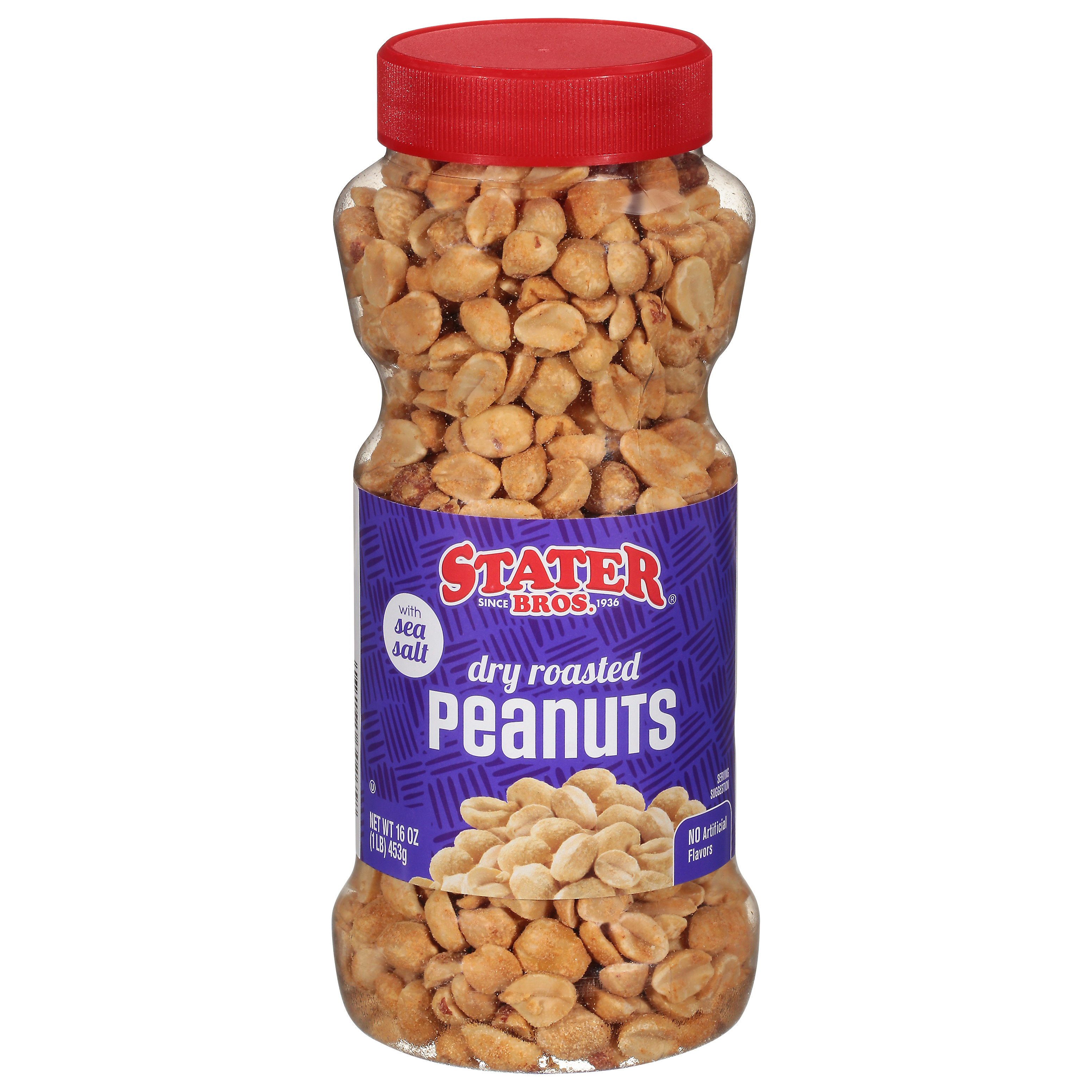 Stater Bros. Dry Roasted Peanuts With Sea Salt 16 oz