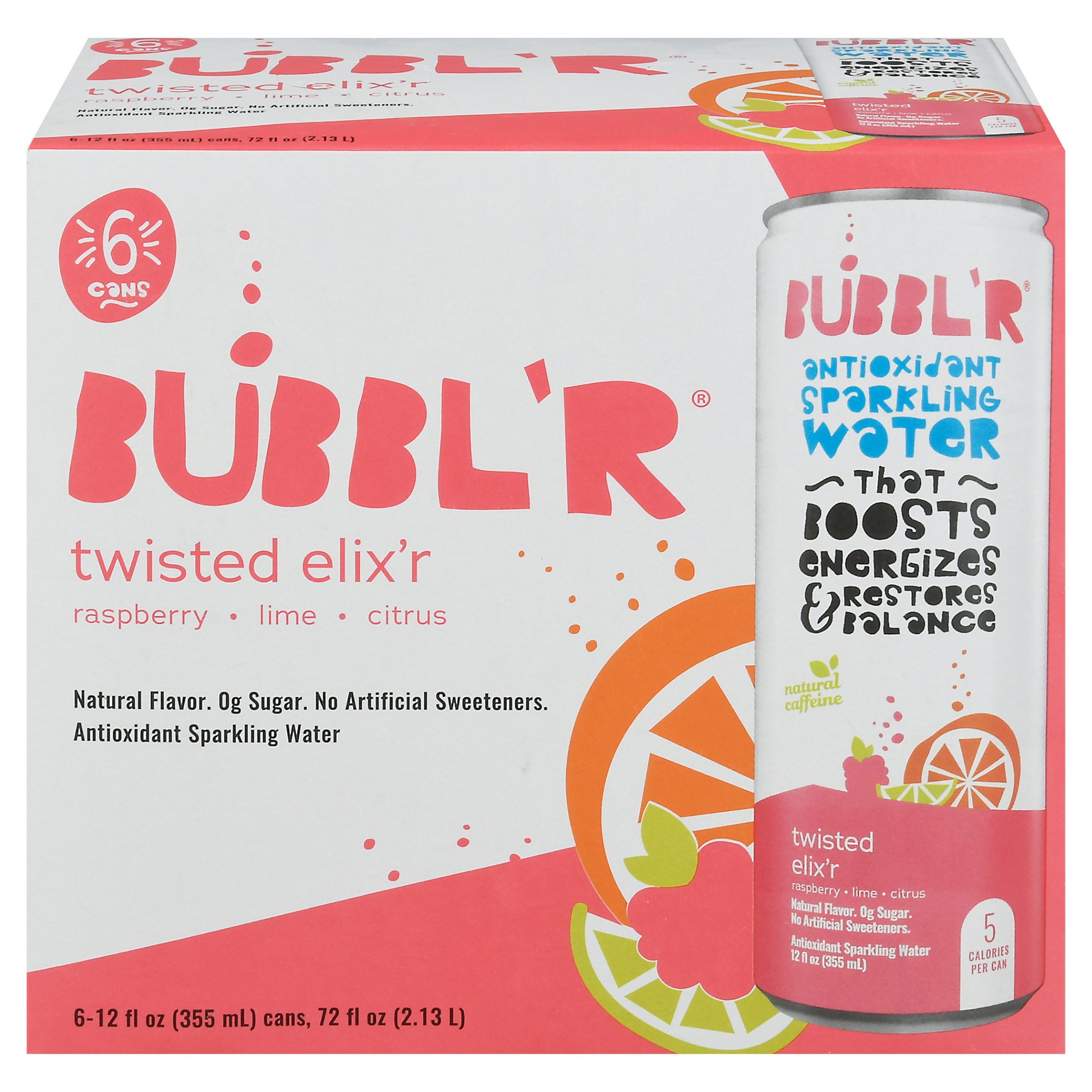 Bubbl'r Twisted Elix'r, 6 ct