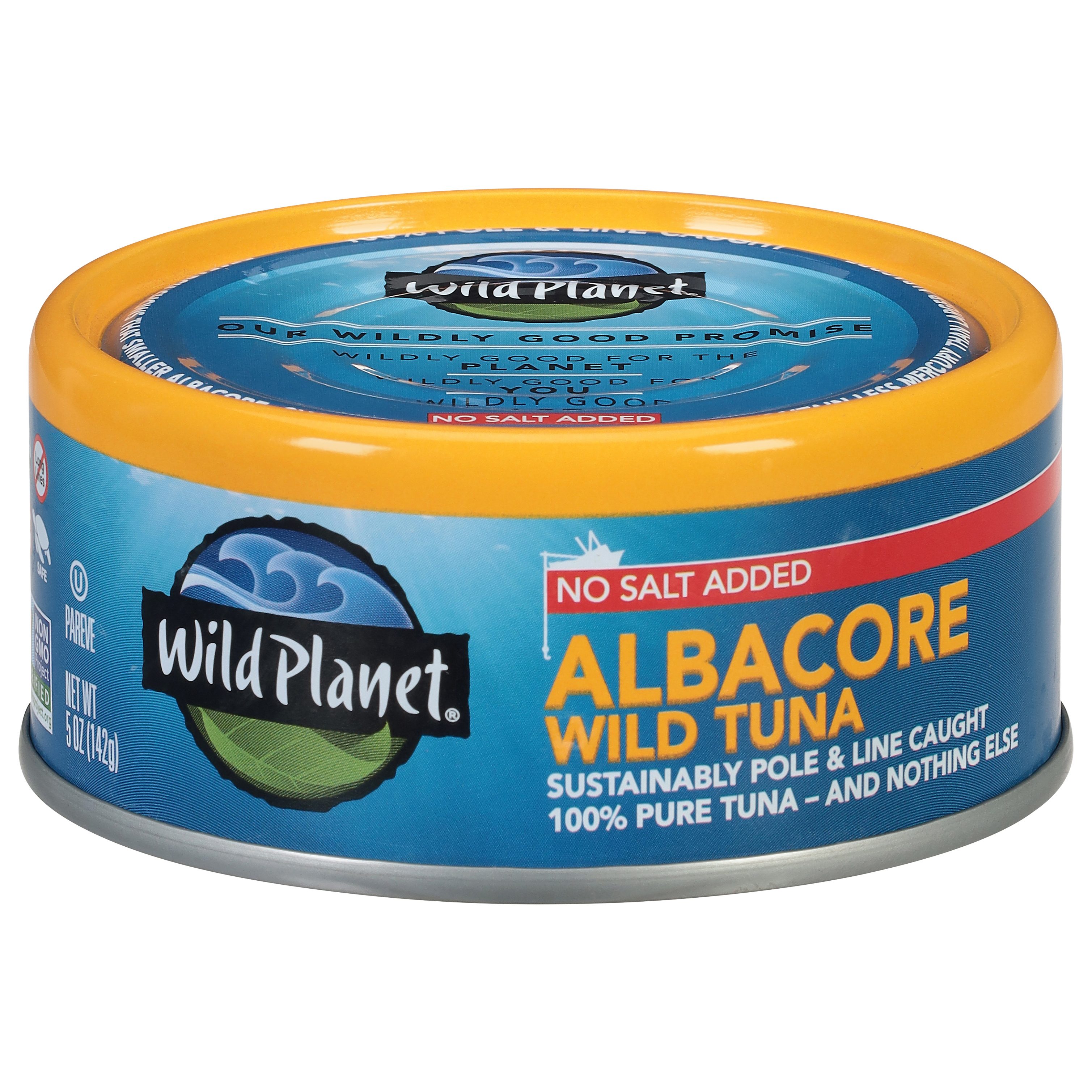 Wild Planet Albacore No Salt Added Wild Tuna