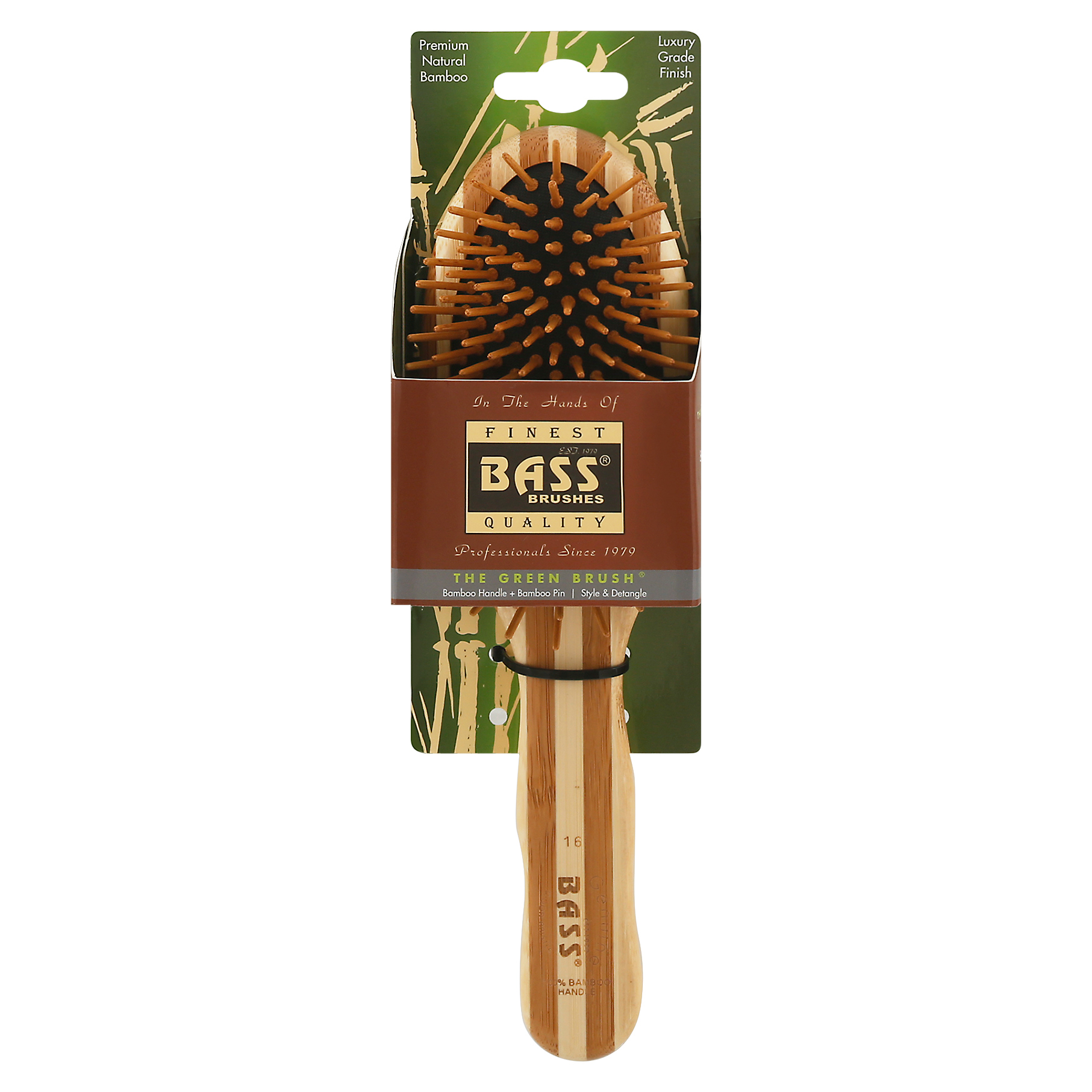 Bass The Green Brush Style & Detangle Brush