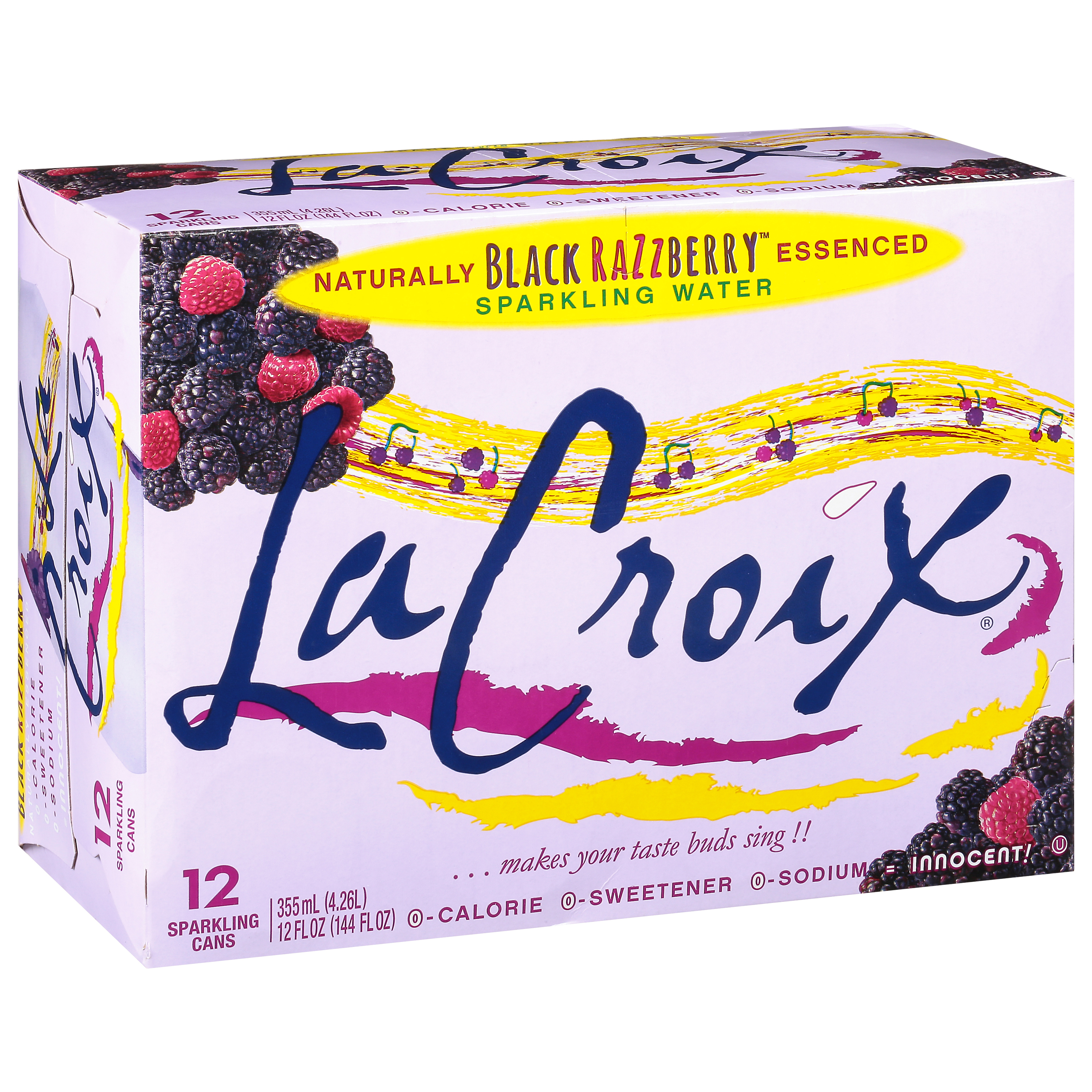 LaCroix Black Razzberry Sparkling Water