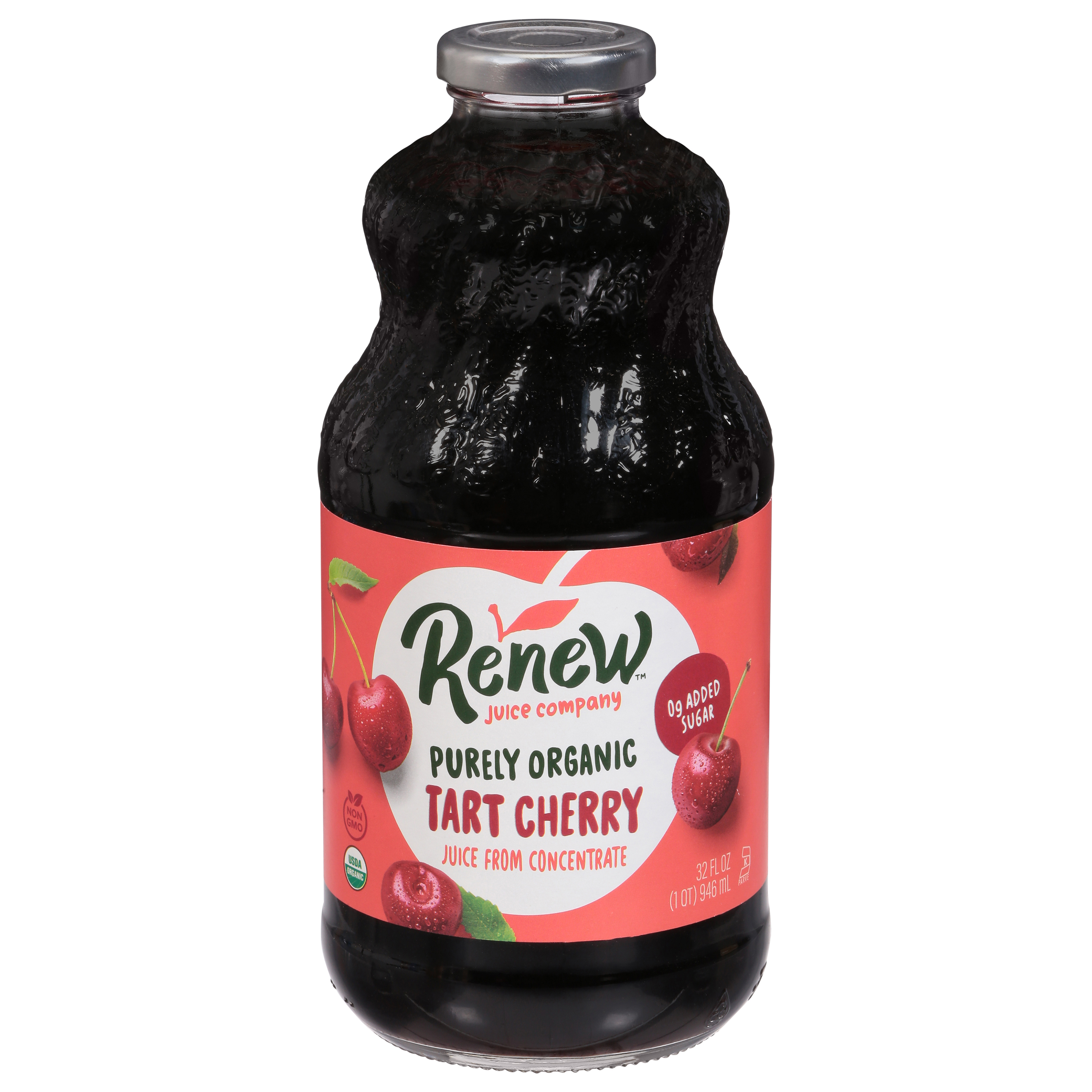 Renew Juice Company Purely Organic Tart Cherry Juice from Concentrate