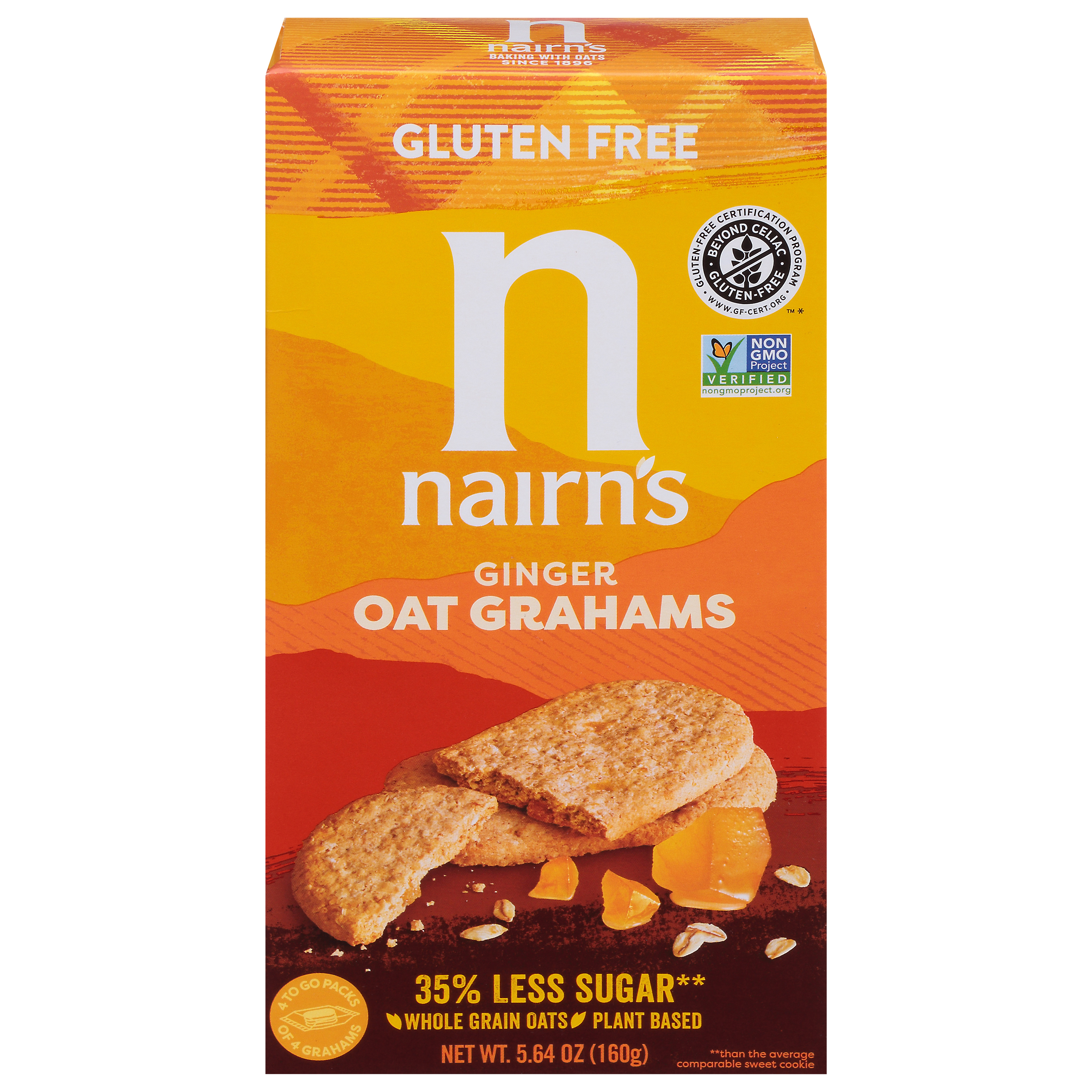 Nairn's Gluten Free Ginger Oat Grahams
