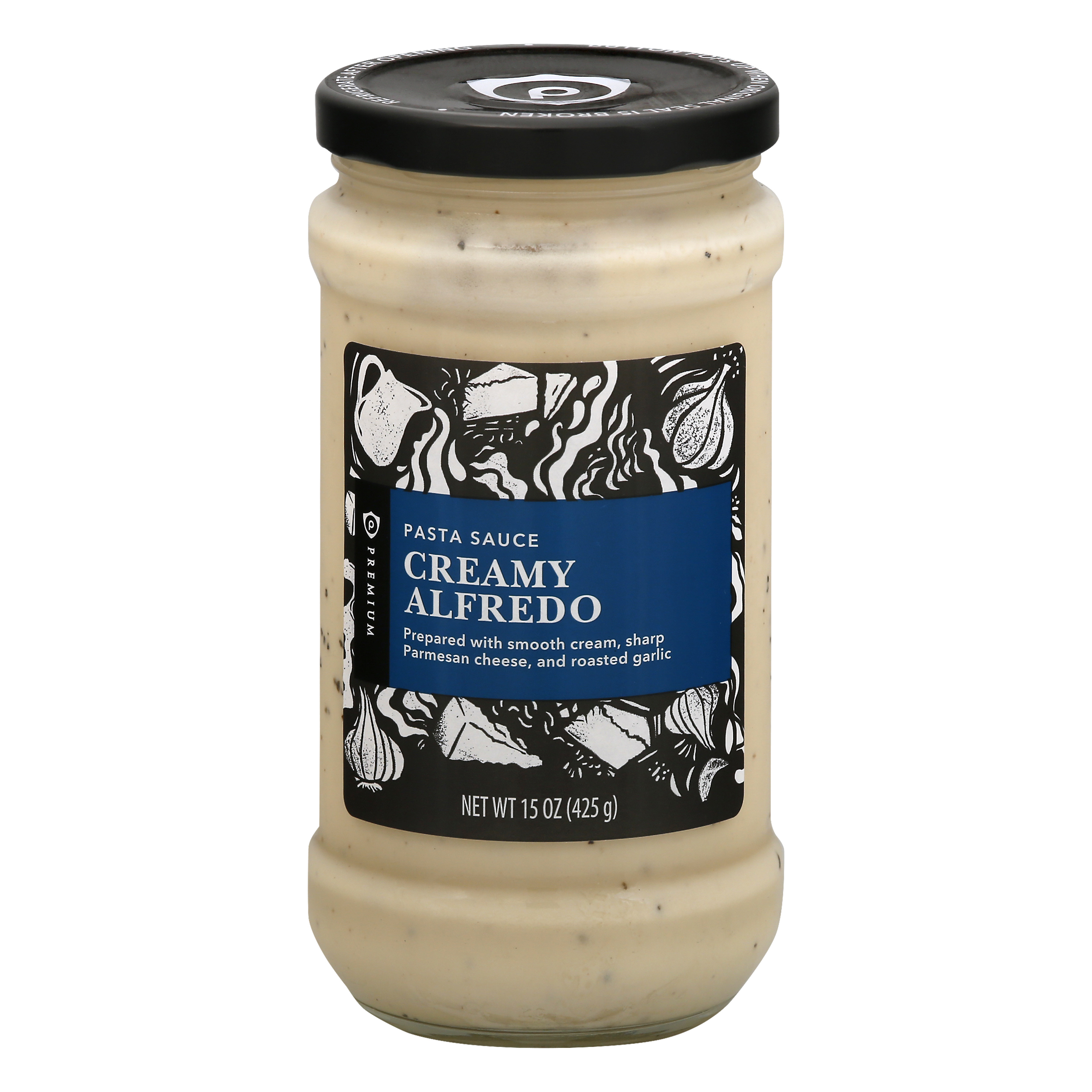Publix Premium Creamy Alfredo Pasta Sauce 15 oz JAR