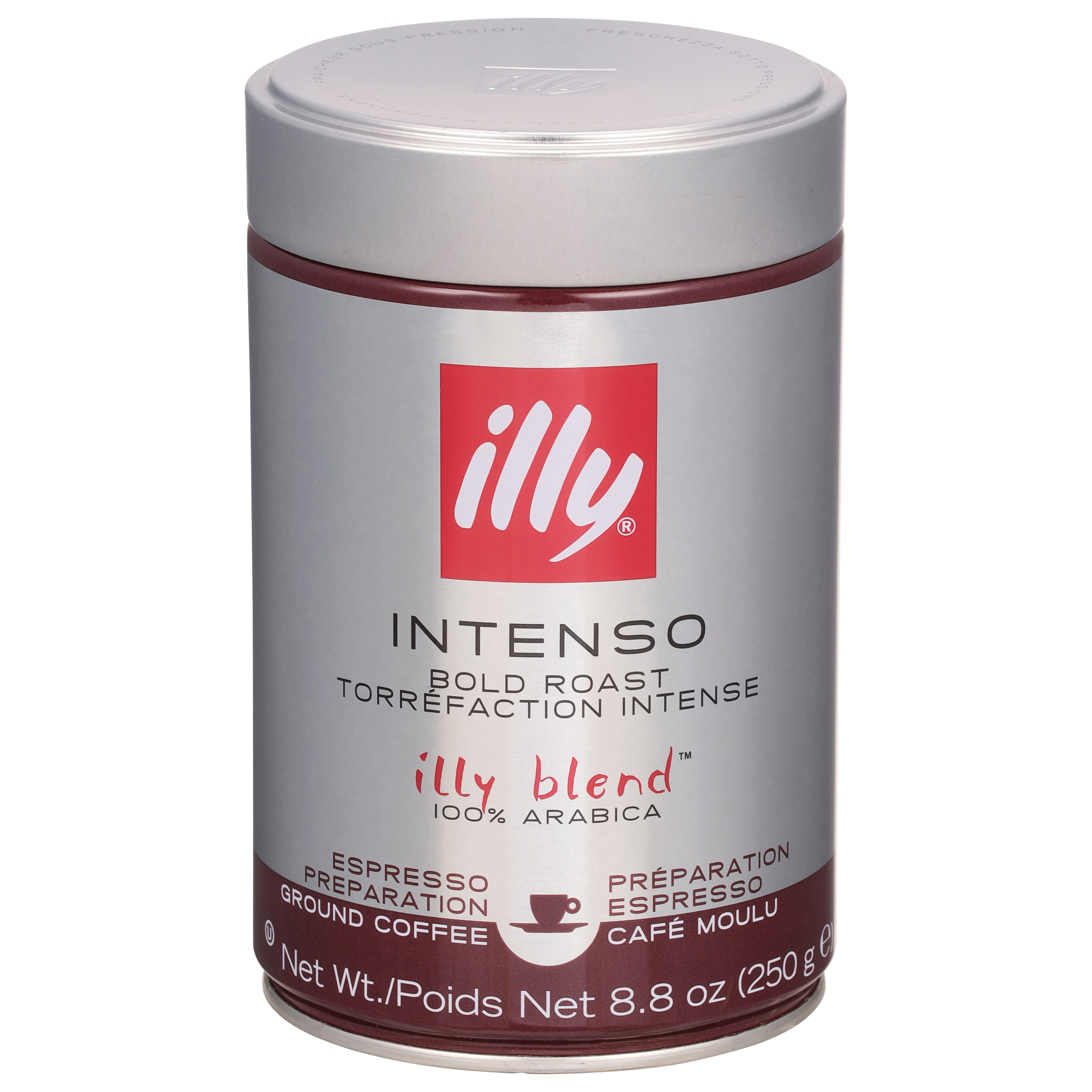 Illy Illy Blend 100% Arabica Ground Bold Roast Intenso Coffee