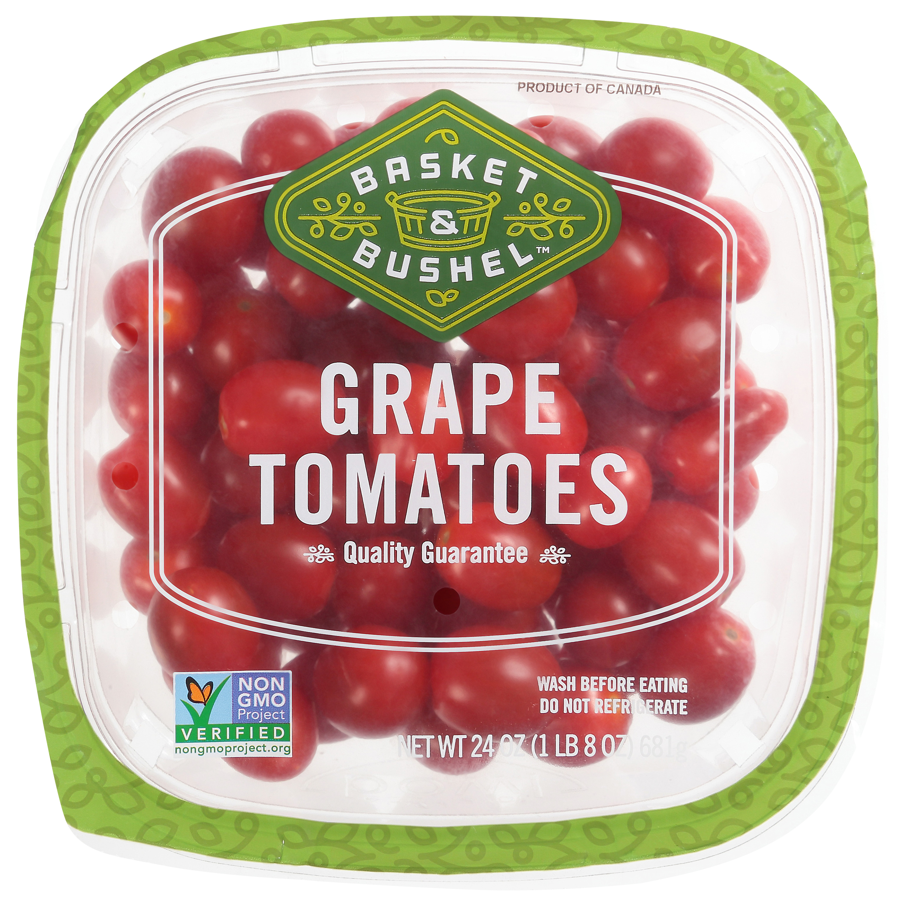 Basket & Bushel Grape Tomatoes 24 oz