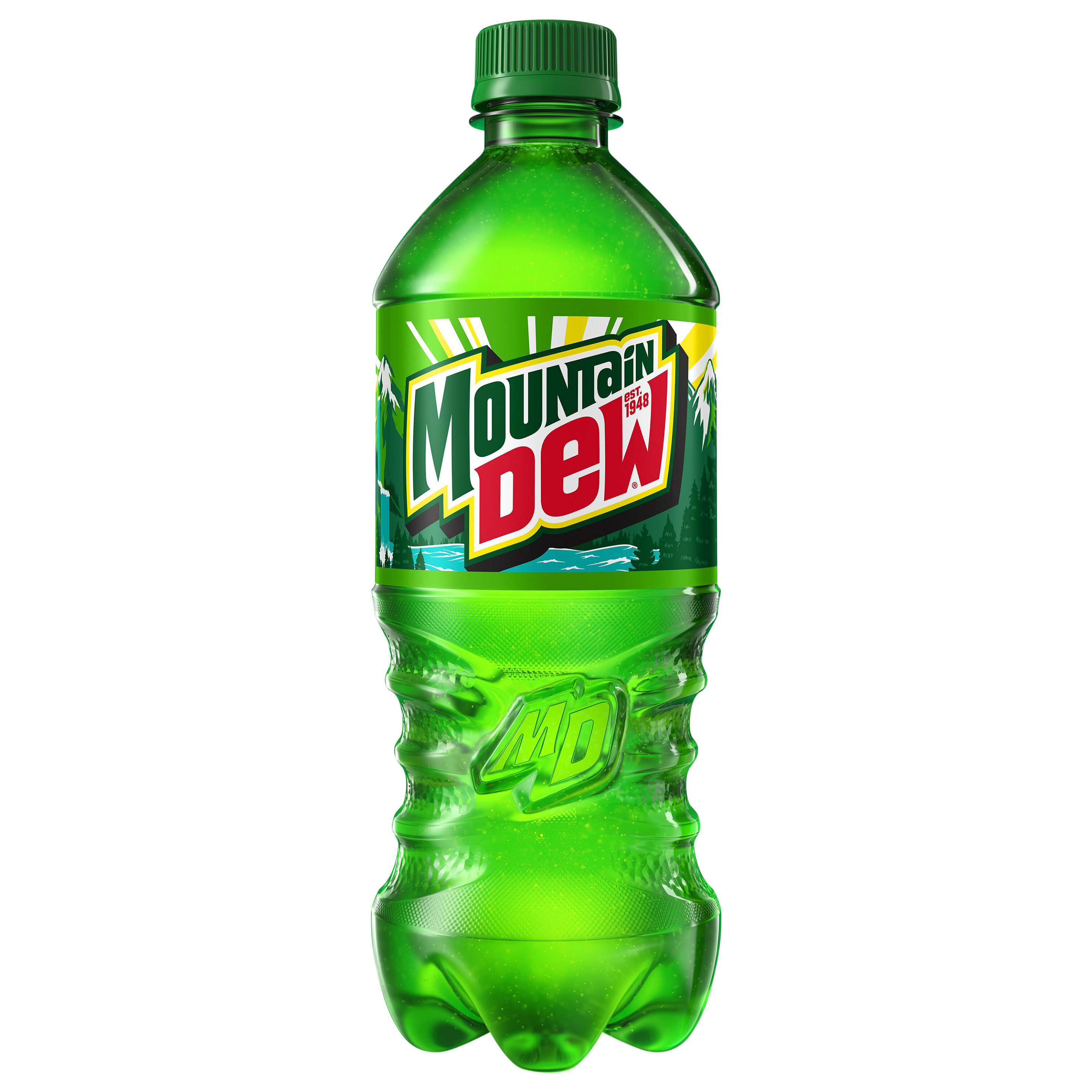 Mountain Dew Soda Citrus 20 Fl Oz