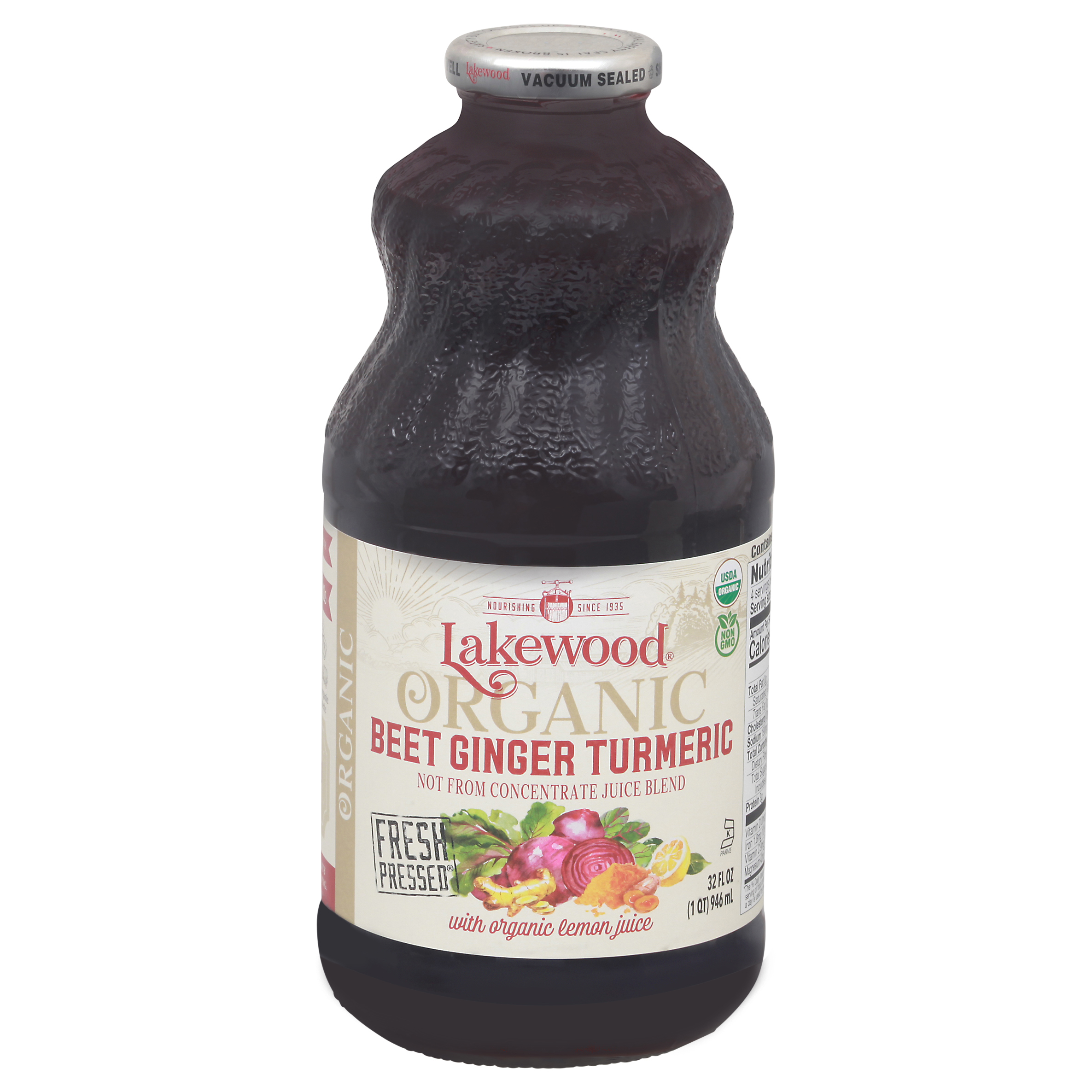 Lakewood Organic Beet Ginger Turmeric Juice