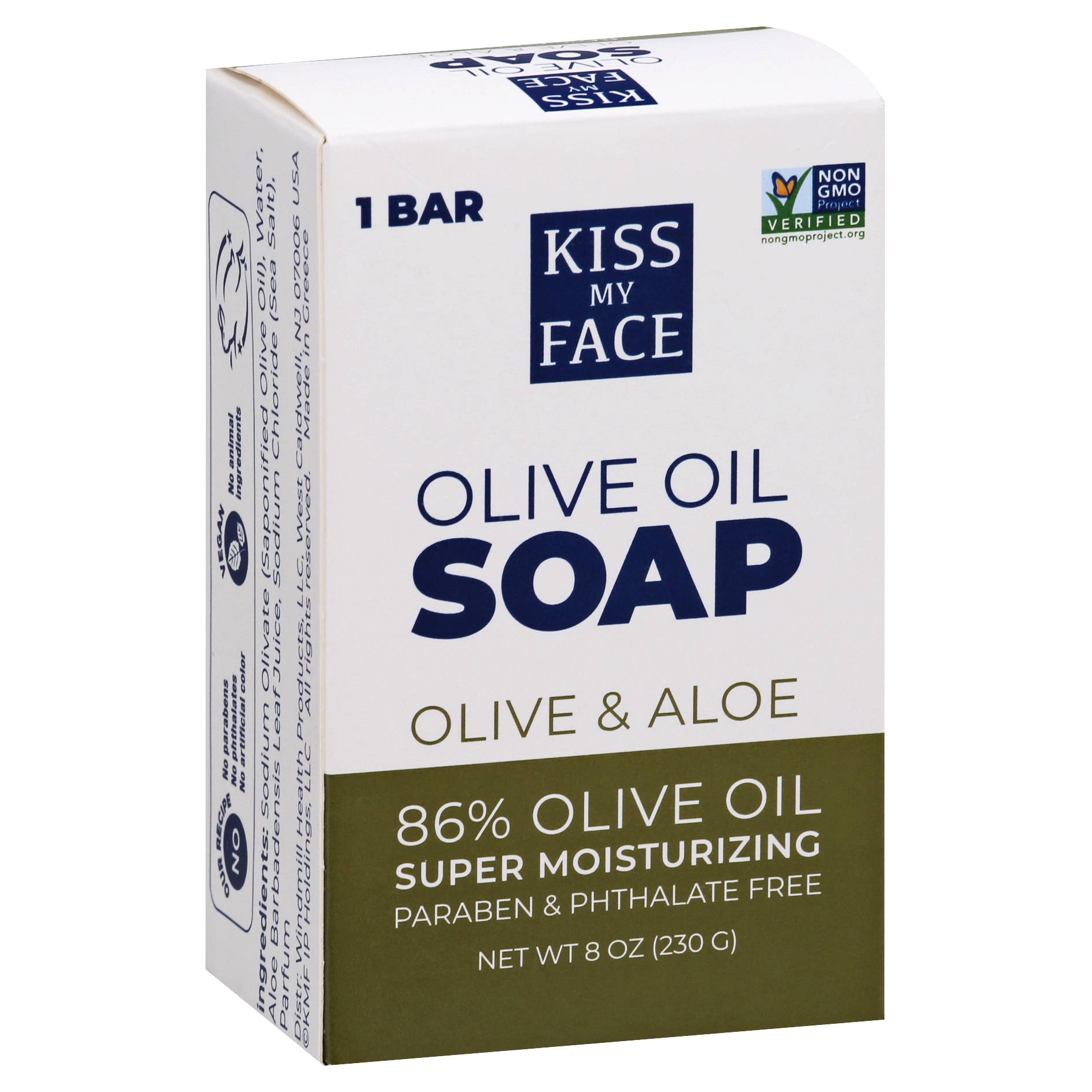 Kiss My Face Olive & Aloe Olive Oil Soap