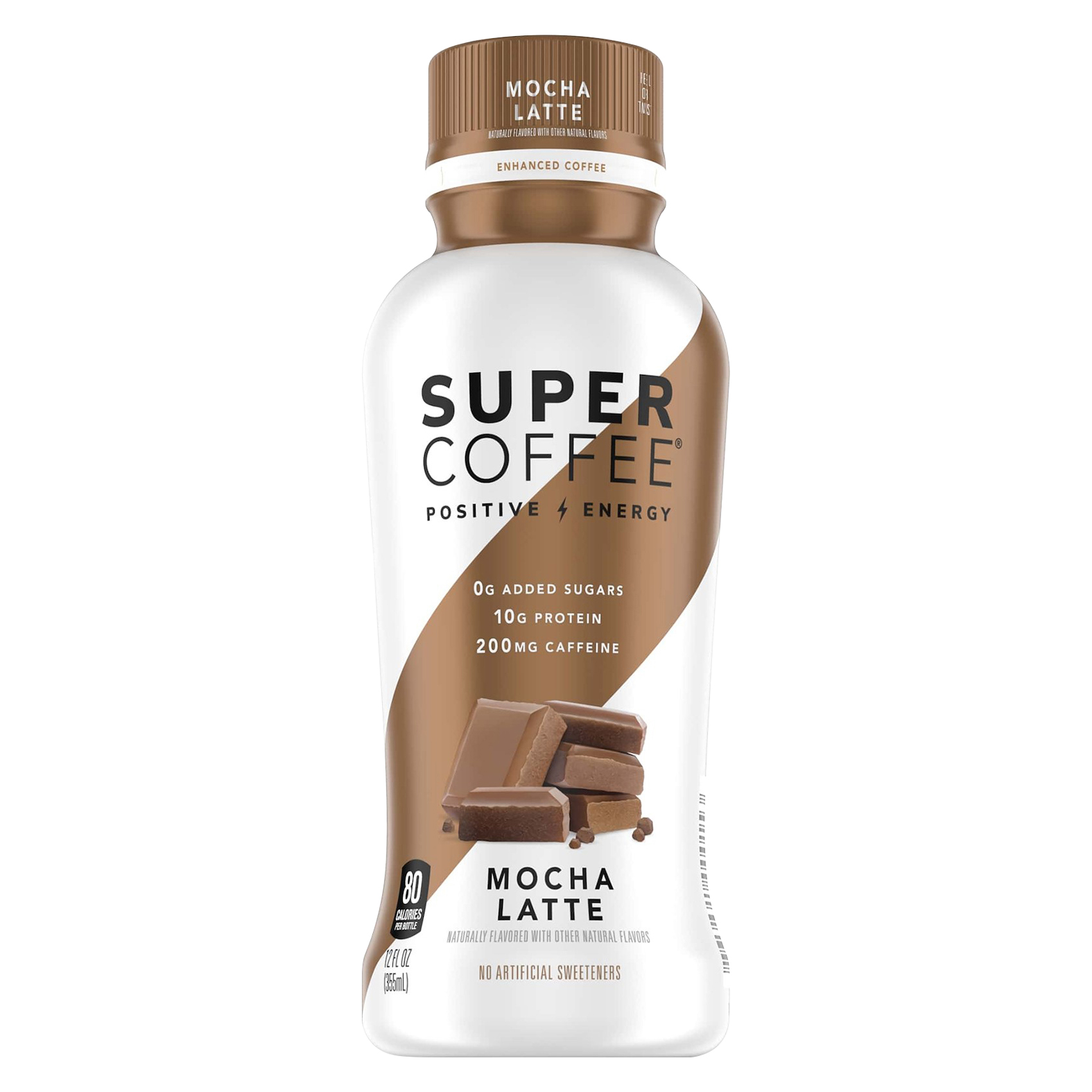 Super Coffee Positive Energy Enhanced Mocha Latte Coffee