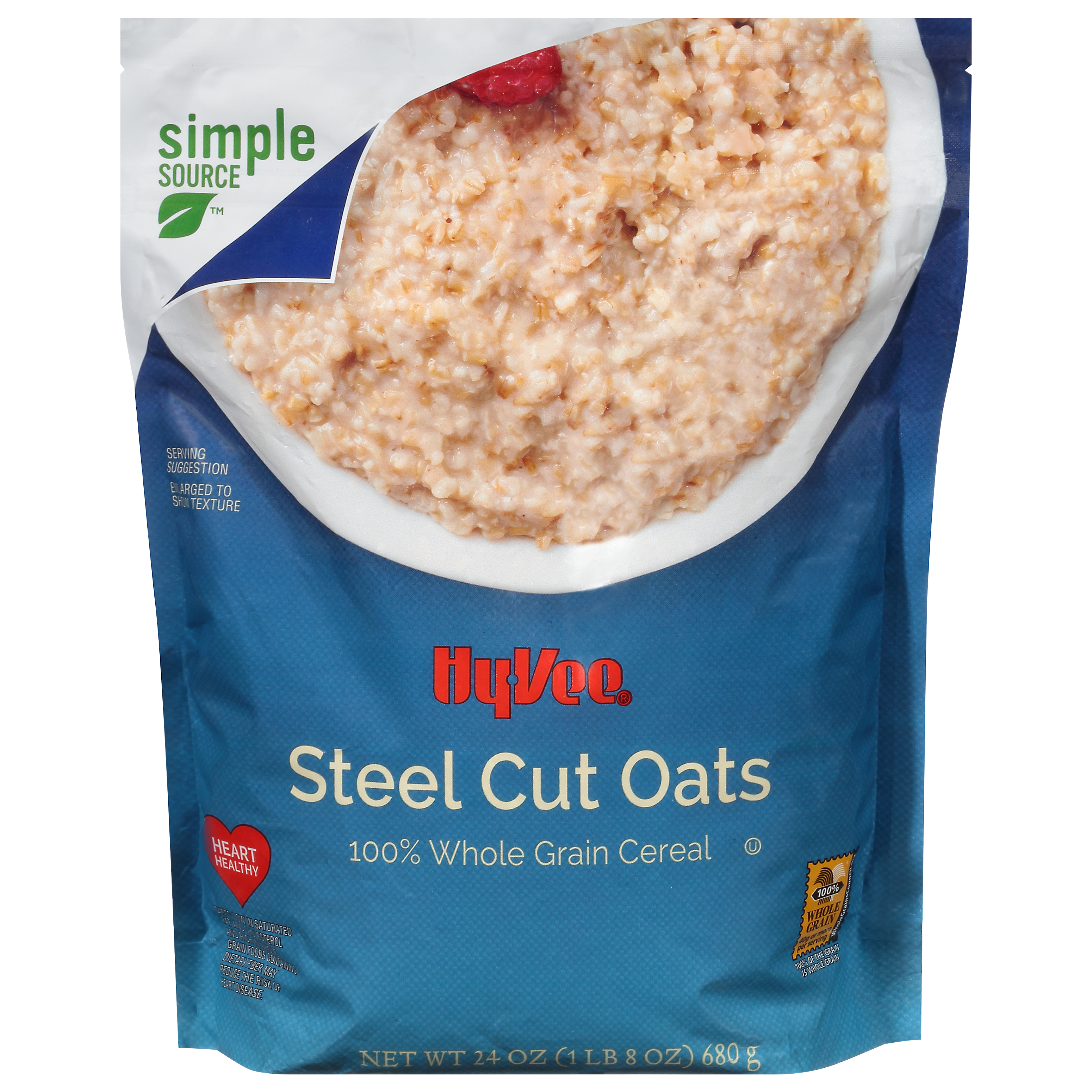 HyVee Steel Cut Oats 24 oz