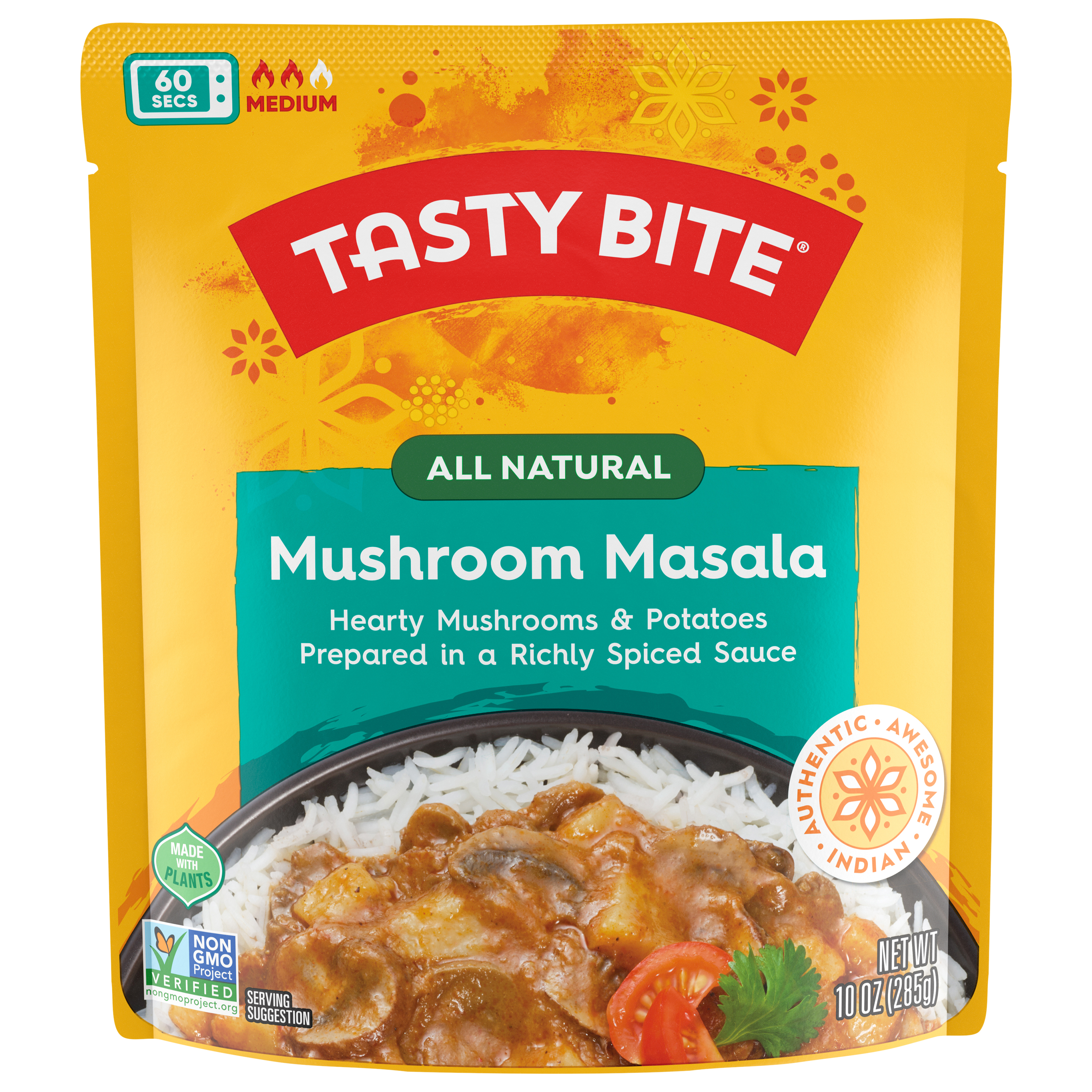 Tasty Bite Indian Medium Mushroom Masala