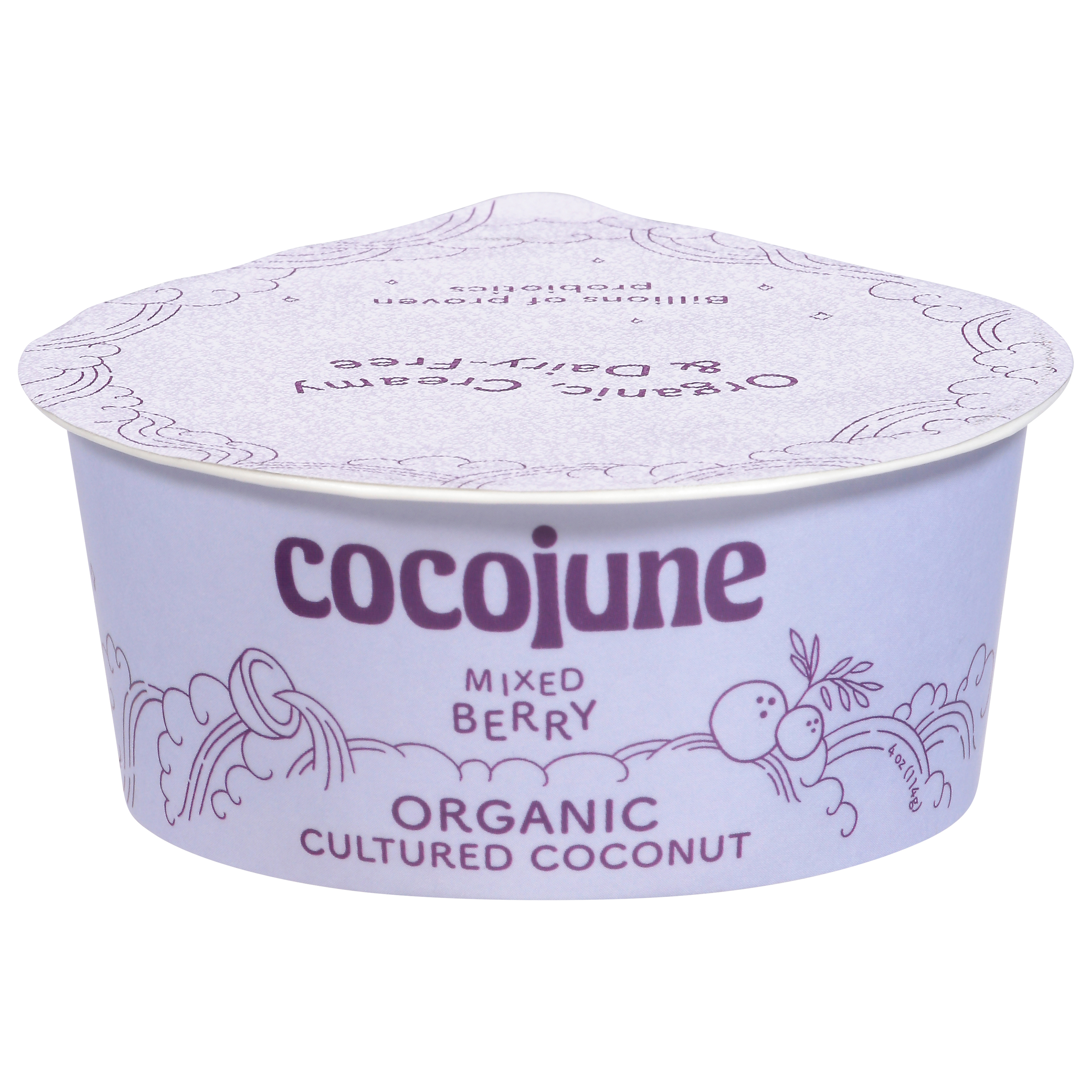 Cocojune Organic Mixed Berry Cultured Coconut
