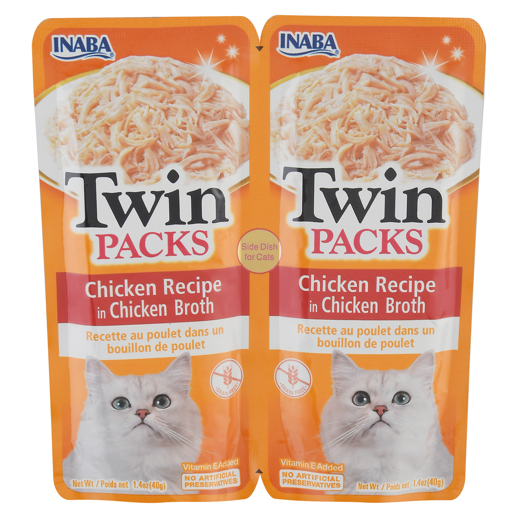 Inaba Twin Packs Chicken Recipe in Chicken Broth Cat Food