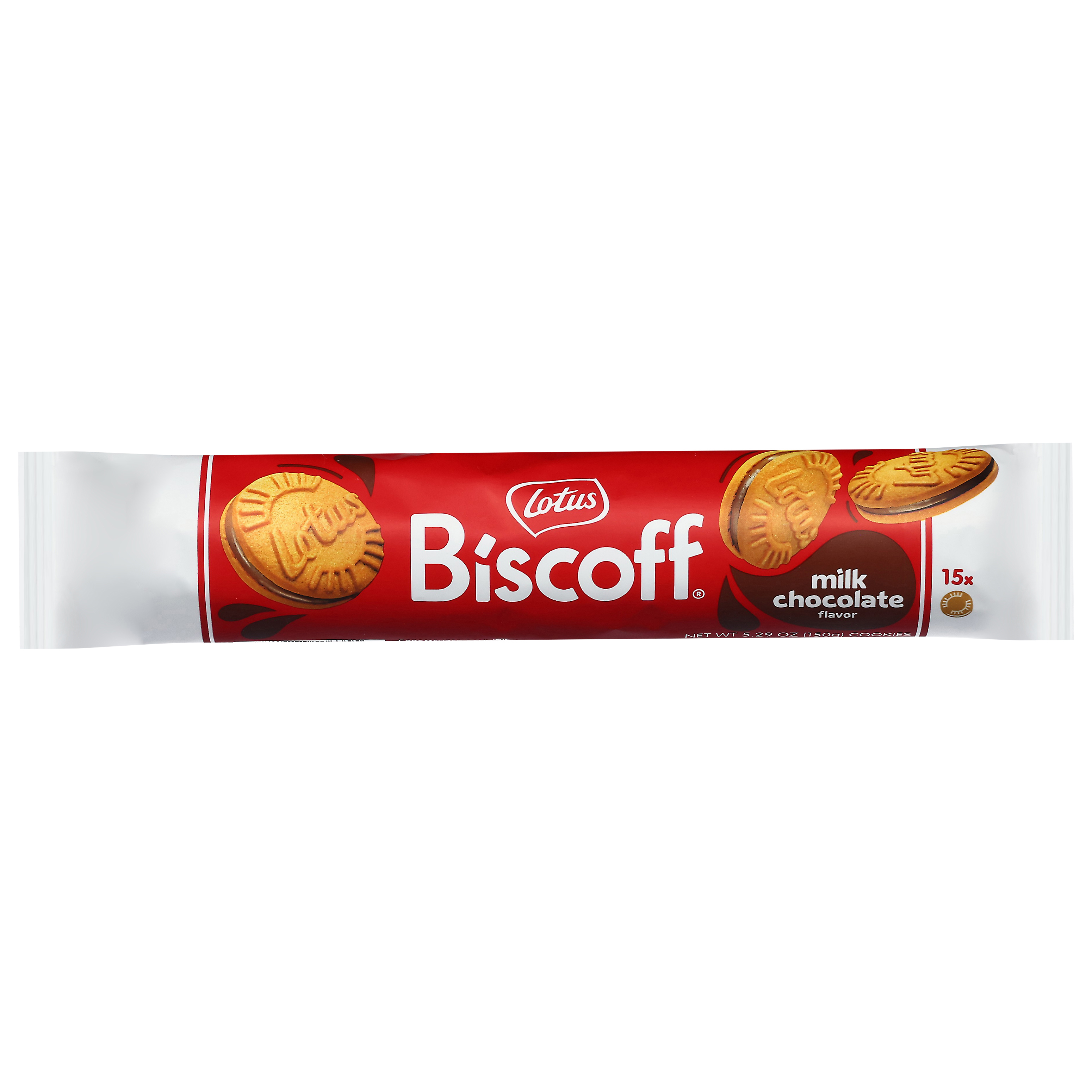 Lotus Biscoff Milk Chocolate Flavor Sandwich Cookies
