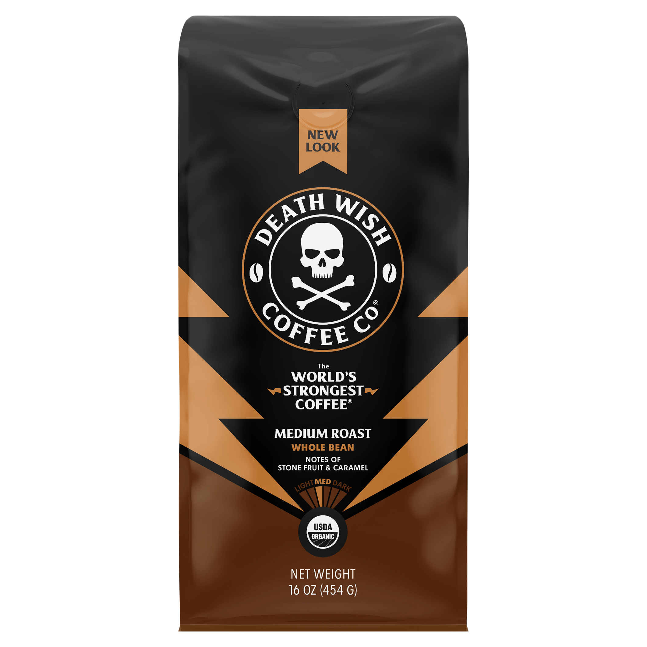 Death Wish Coffee - Medium Roast Whole Bean