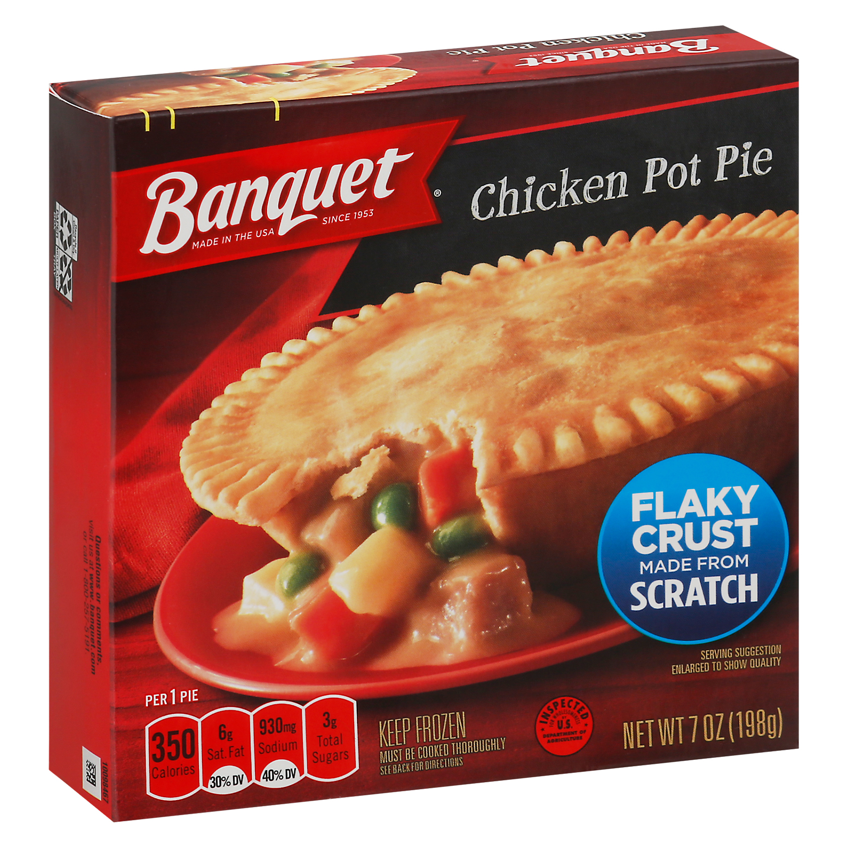 Banquet Chicken Pot Pie 7 oz