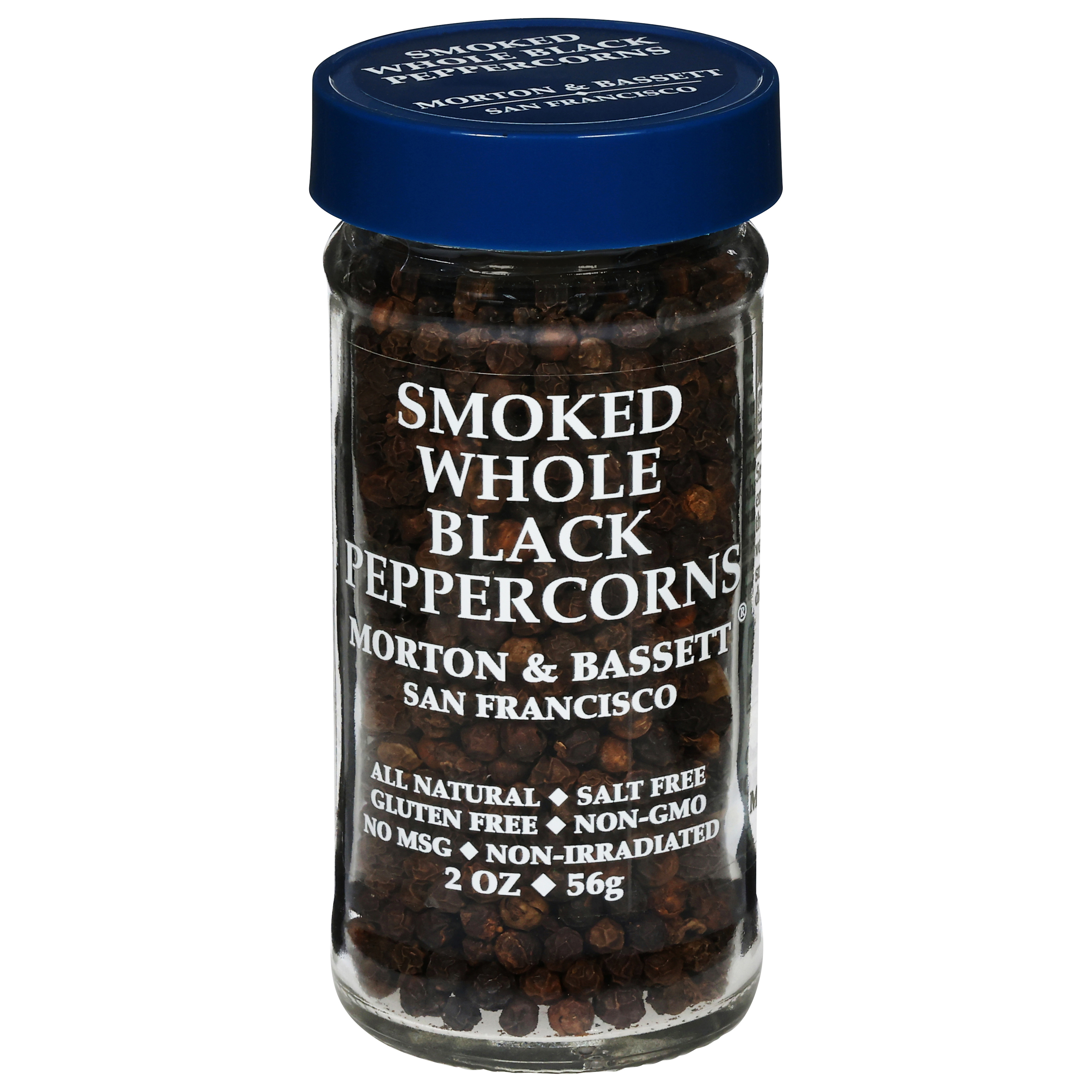 Morton & Bassett Smoked Whole Black Peppercorns
