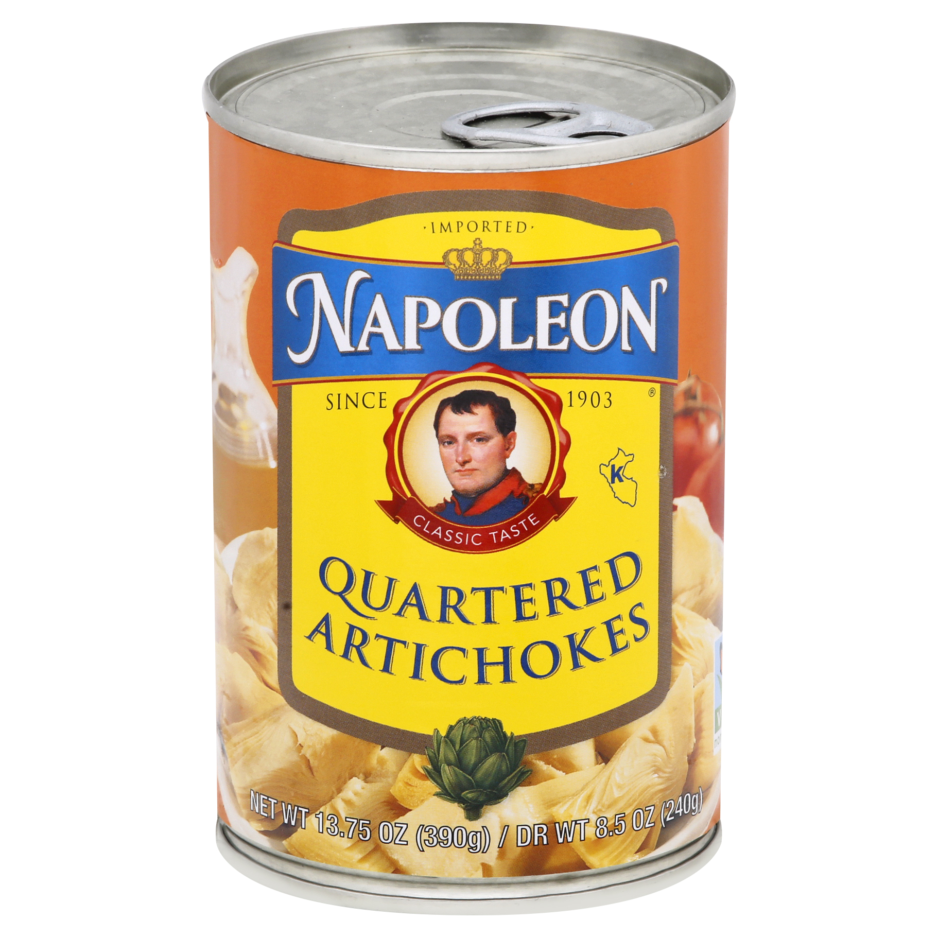 Napoleon Quartered Artichokes