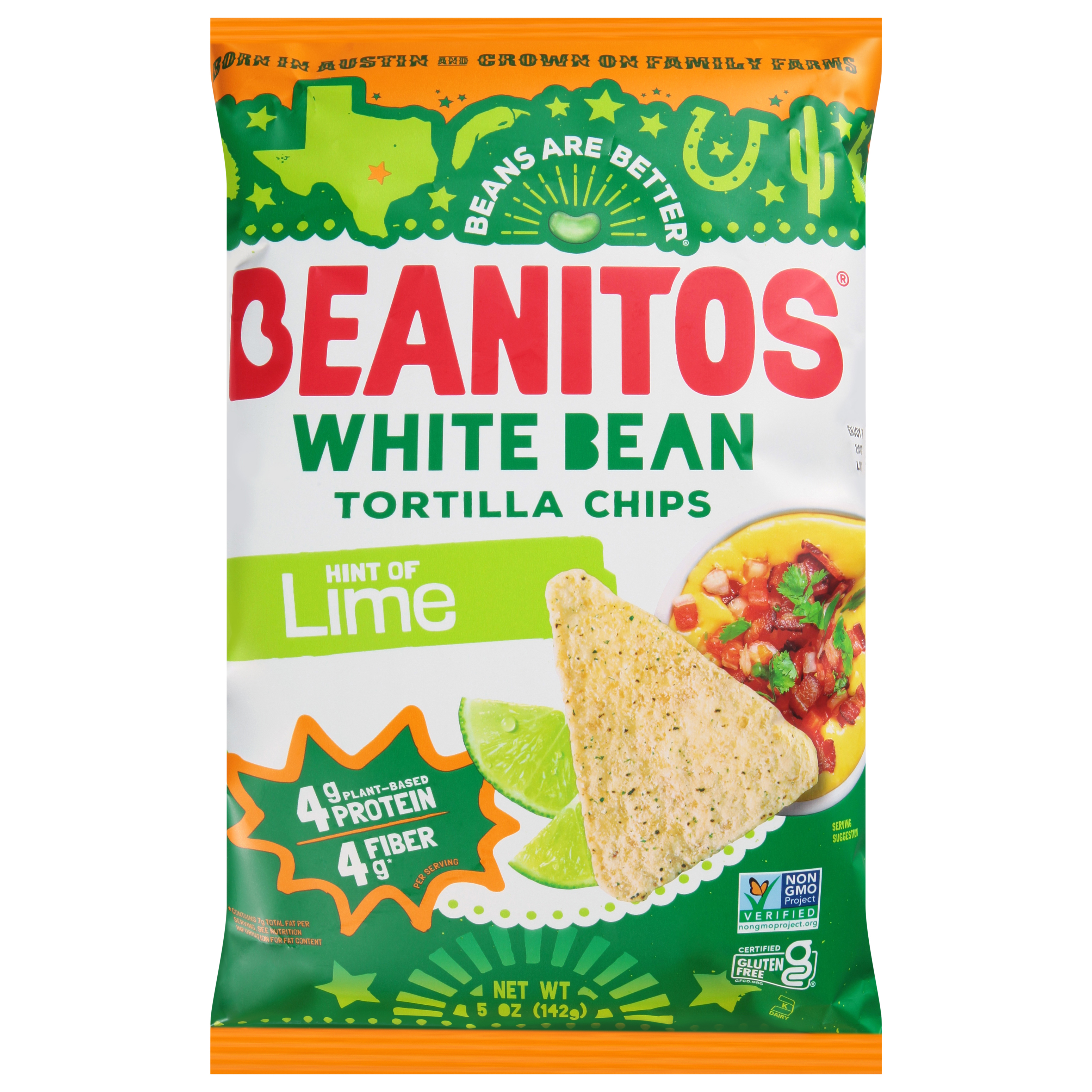 Beanitos White Bean Hint of Lime Tortilla Chips