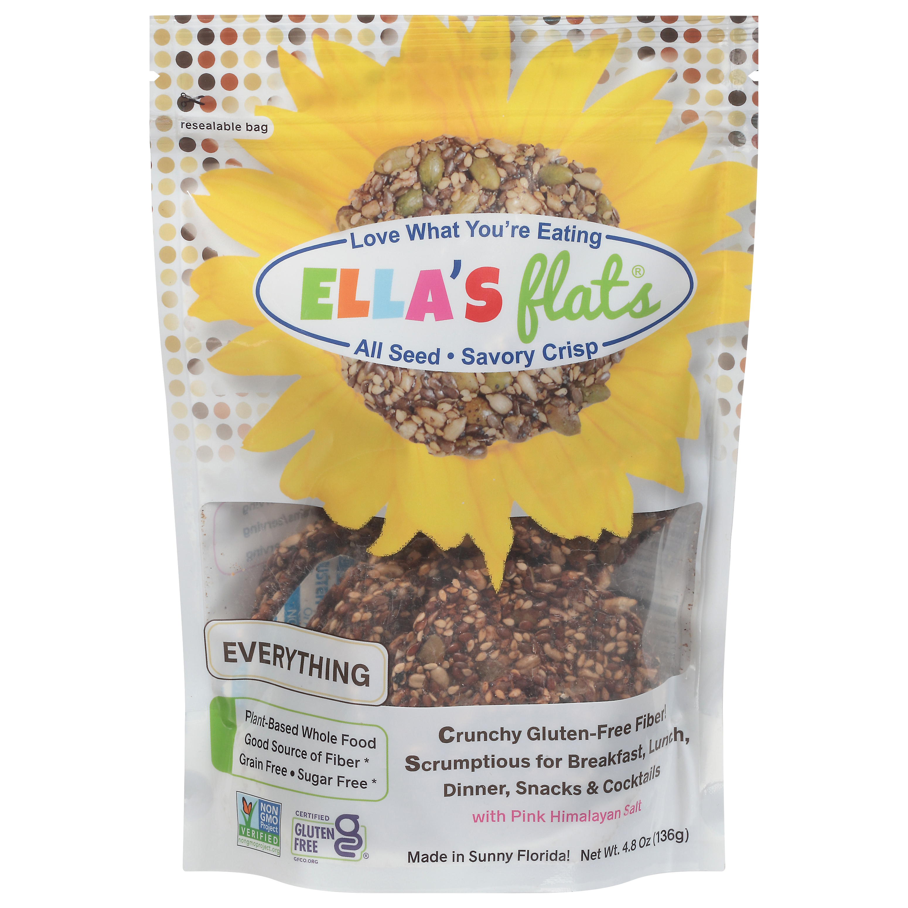 Ella's Flats All Seed Everything Savory Crisp