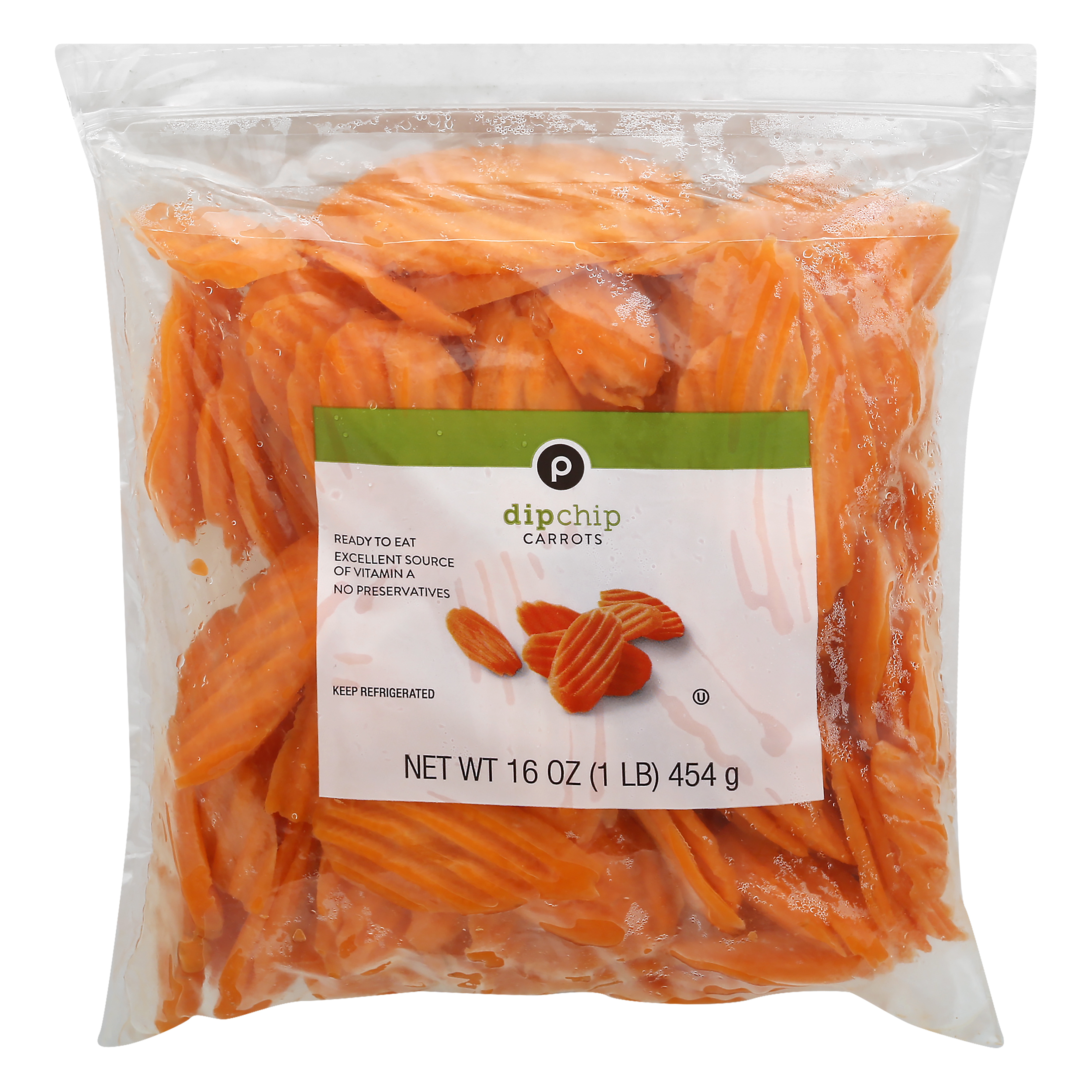 Publix Dip Chip Carrots 16 oz BAG