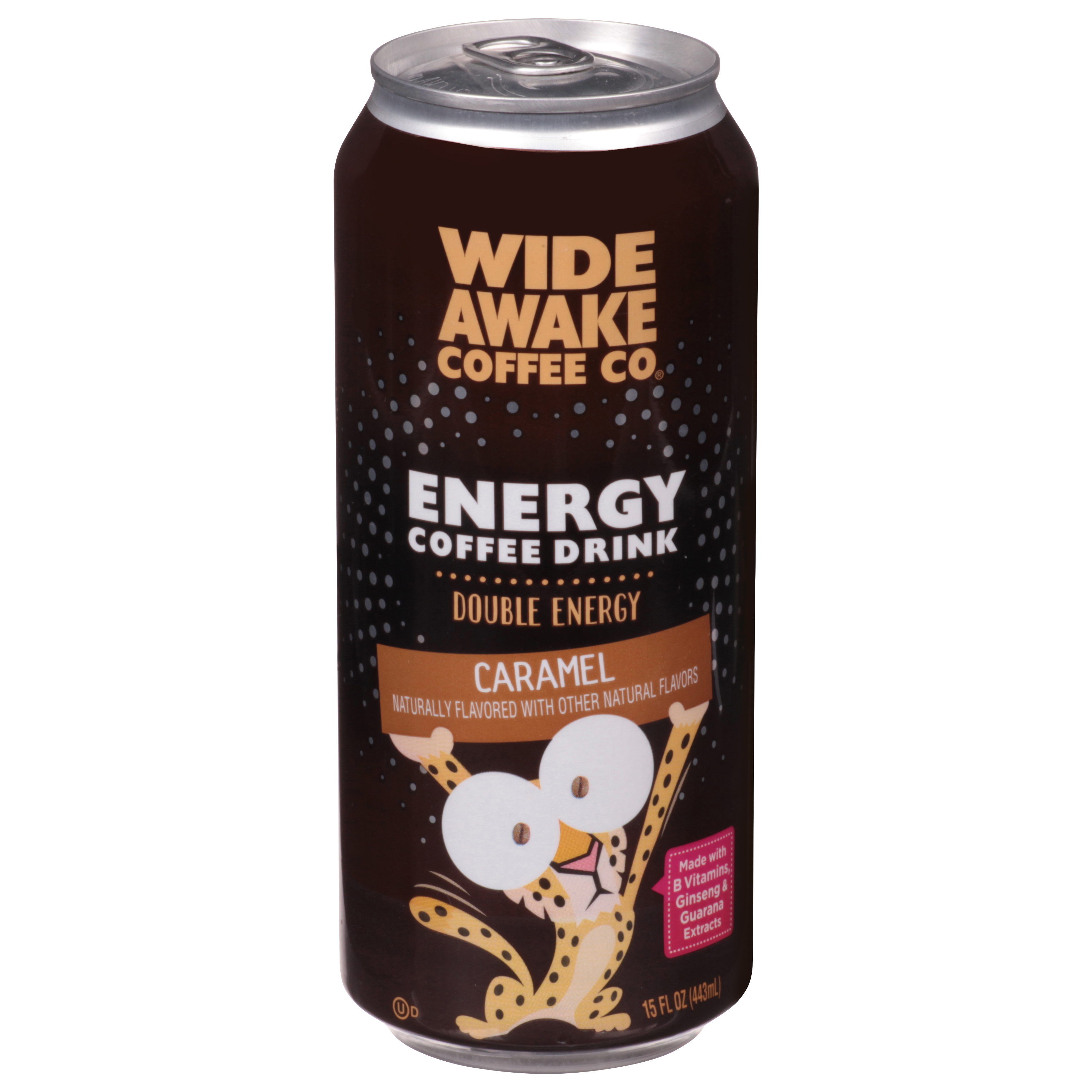 Wide Awake Coffee Co. Energy Caramel Coffee Drink 15 fl oz