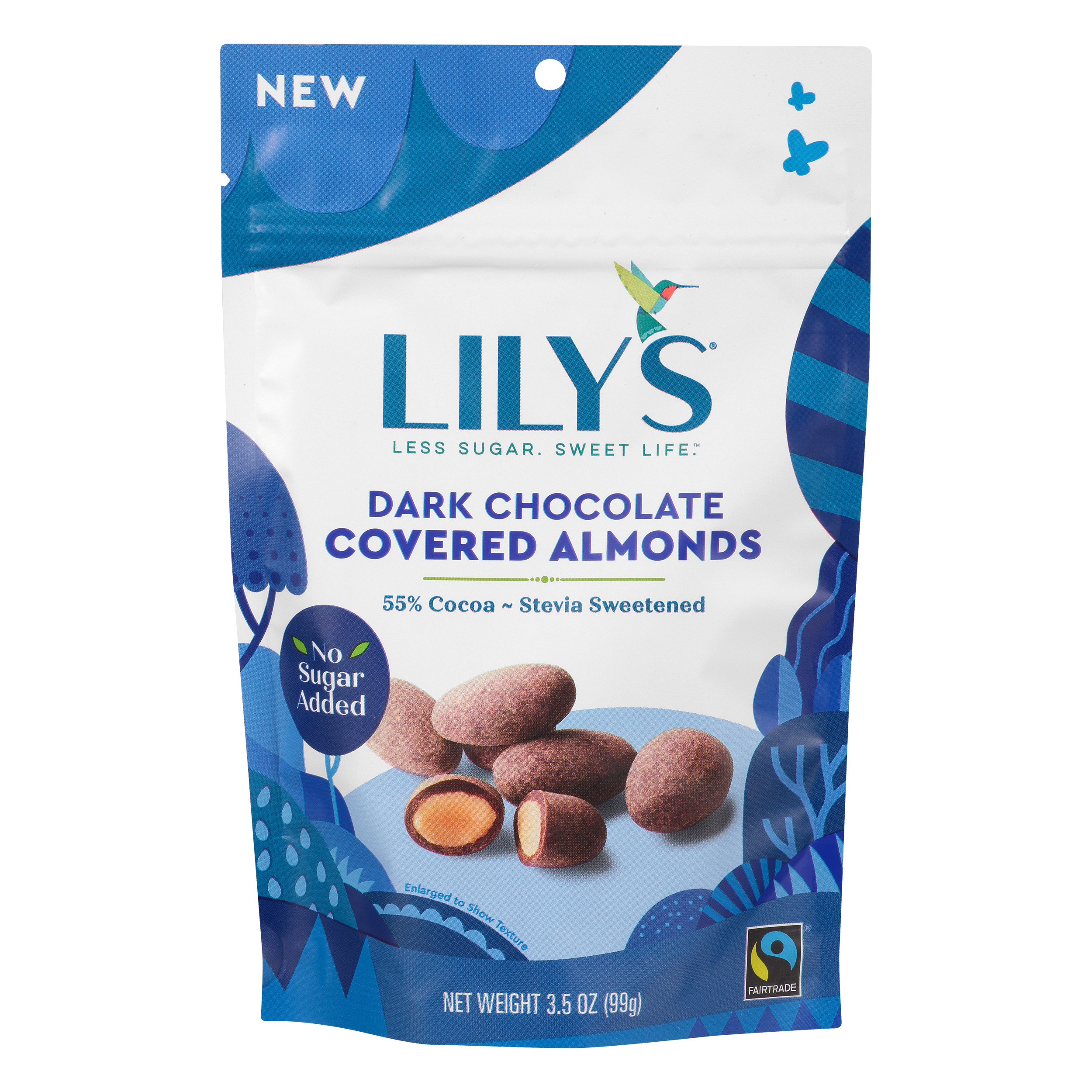 Lily's 55% Cocoa Dark Chocolate Covered Almonds