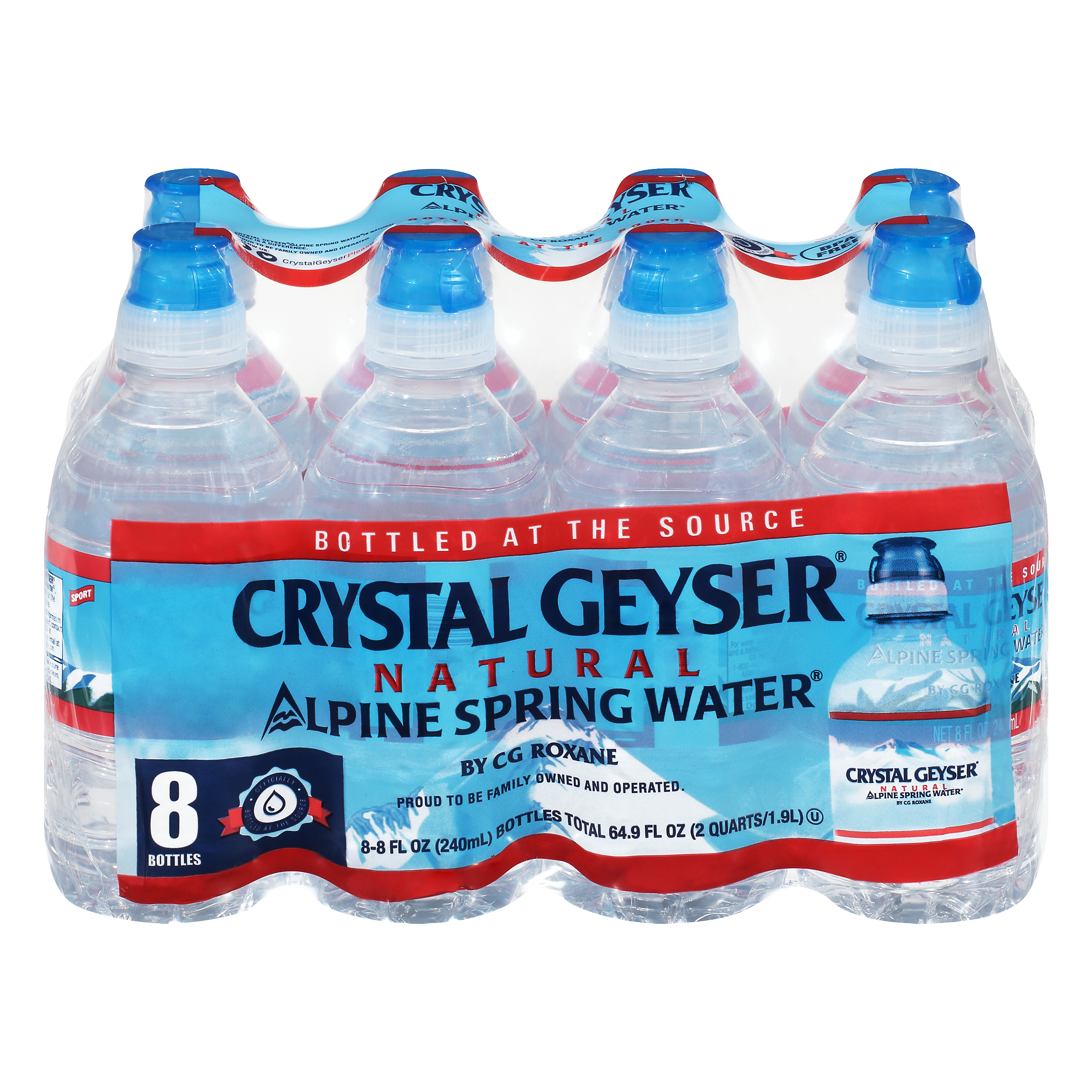 Crystal Geyser Natural Alpine Spring Water