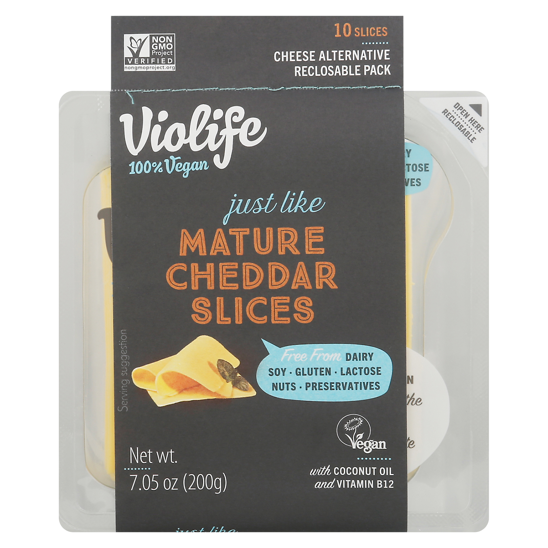 Violife Just Like Mature Cheddar Cheddar Slices