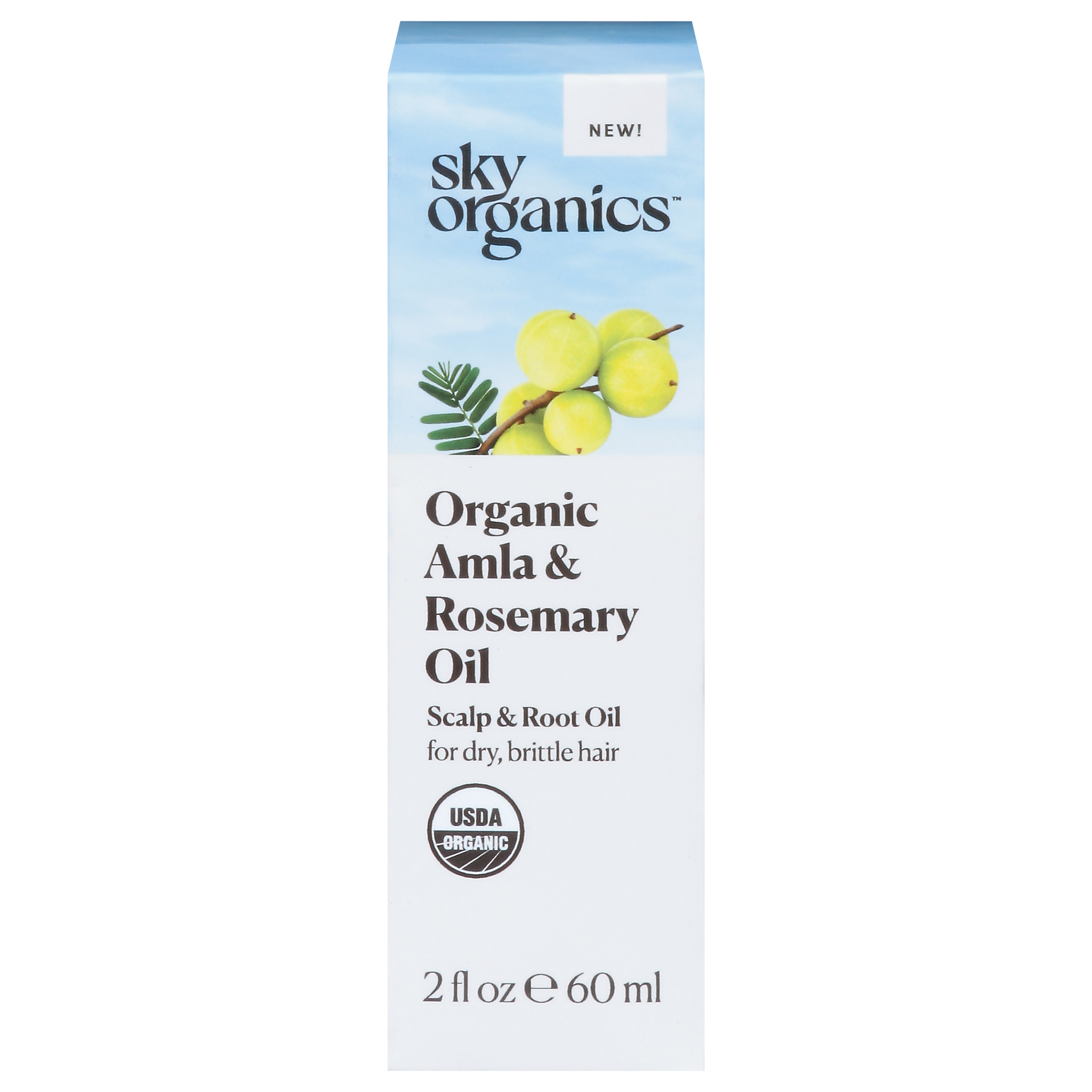 Sky Organics Organic Amla & Rosemary Scalp & Root Oil