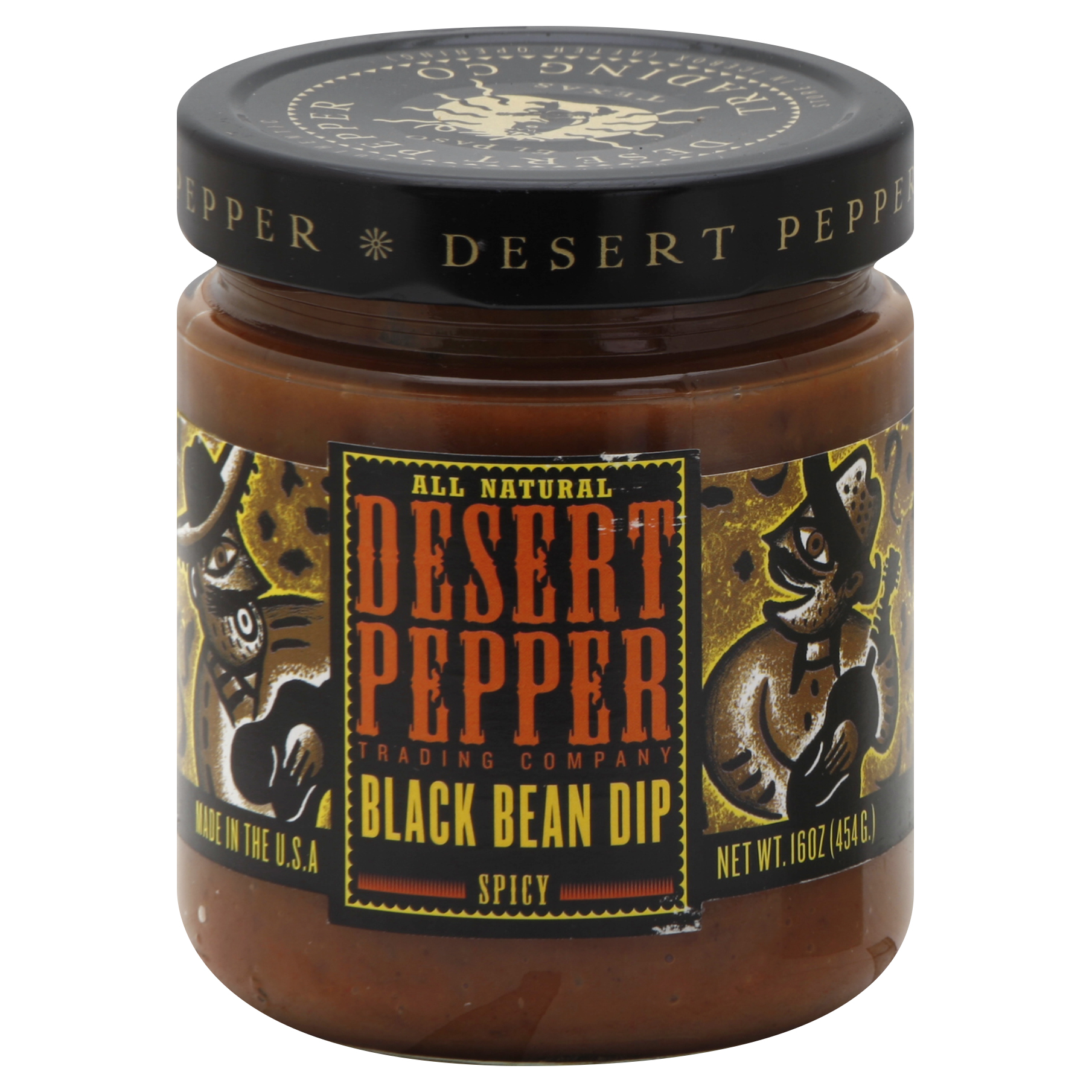 Desert Pepper Black Bean Dip
