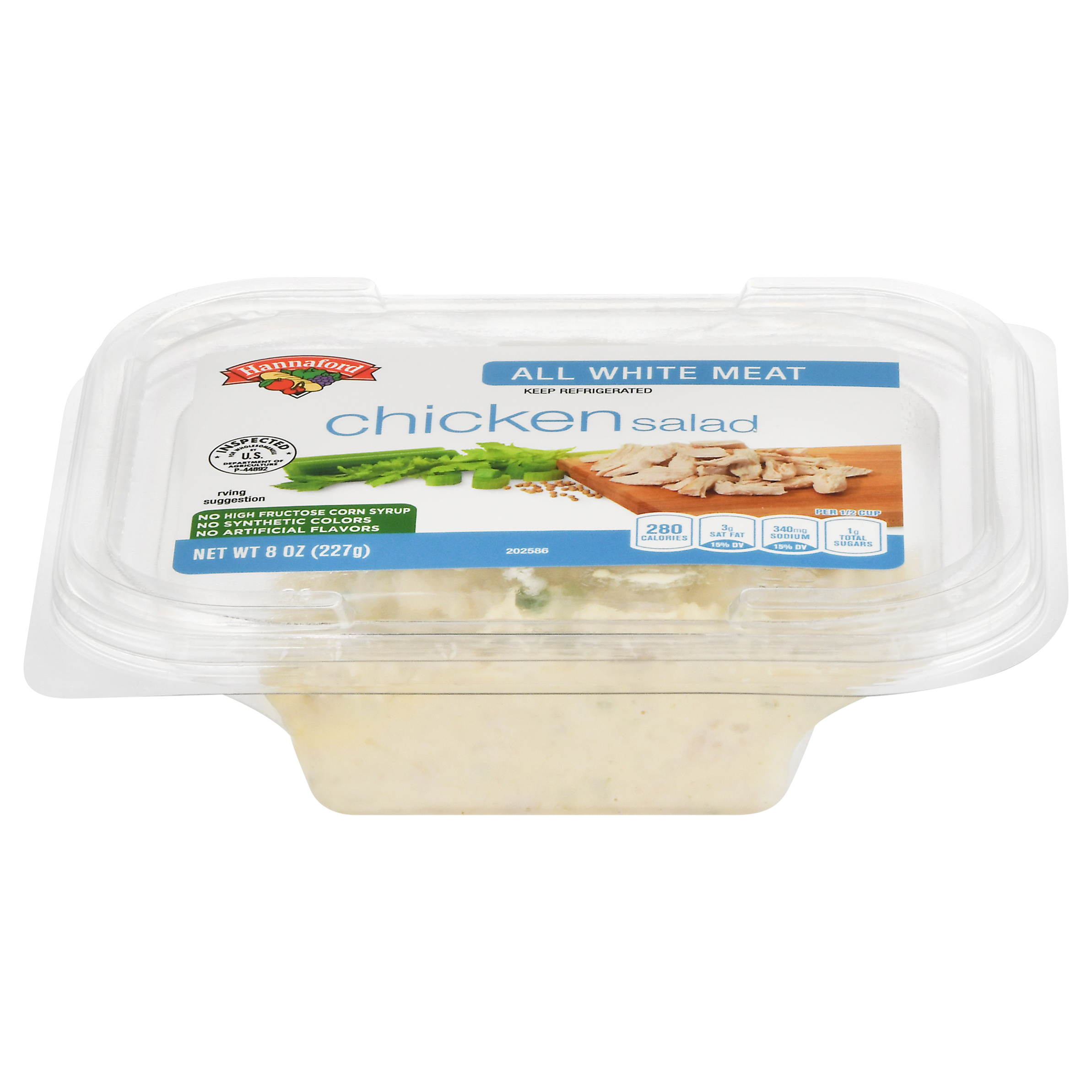 Hannaford All White Meat Chicken Salad 8 oz