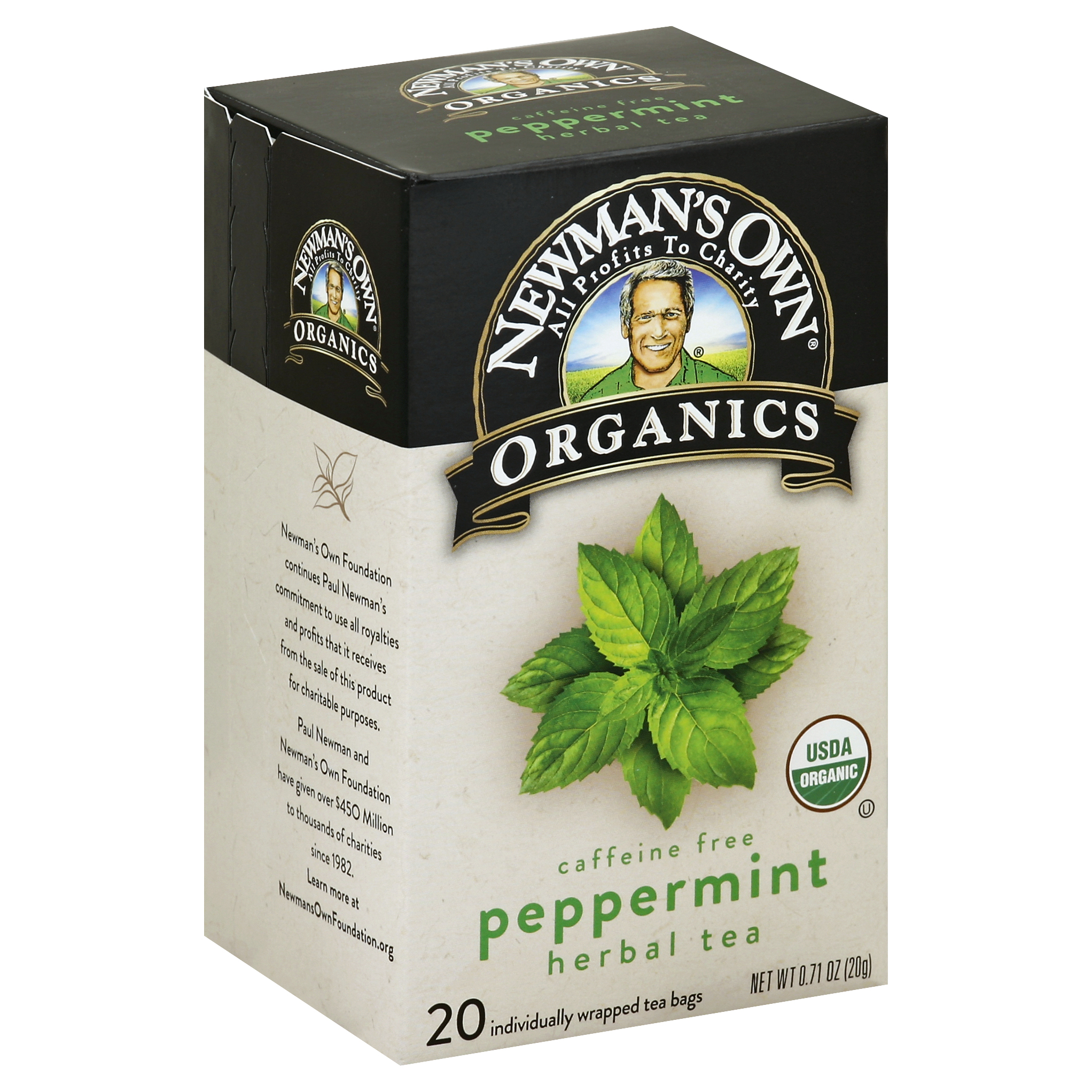 Newman`s Own Organics Peppermint Tea