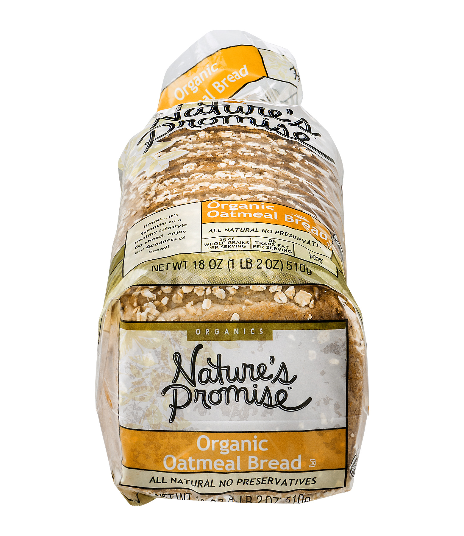 Nature's Promise Organic Oatmeal Bread