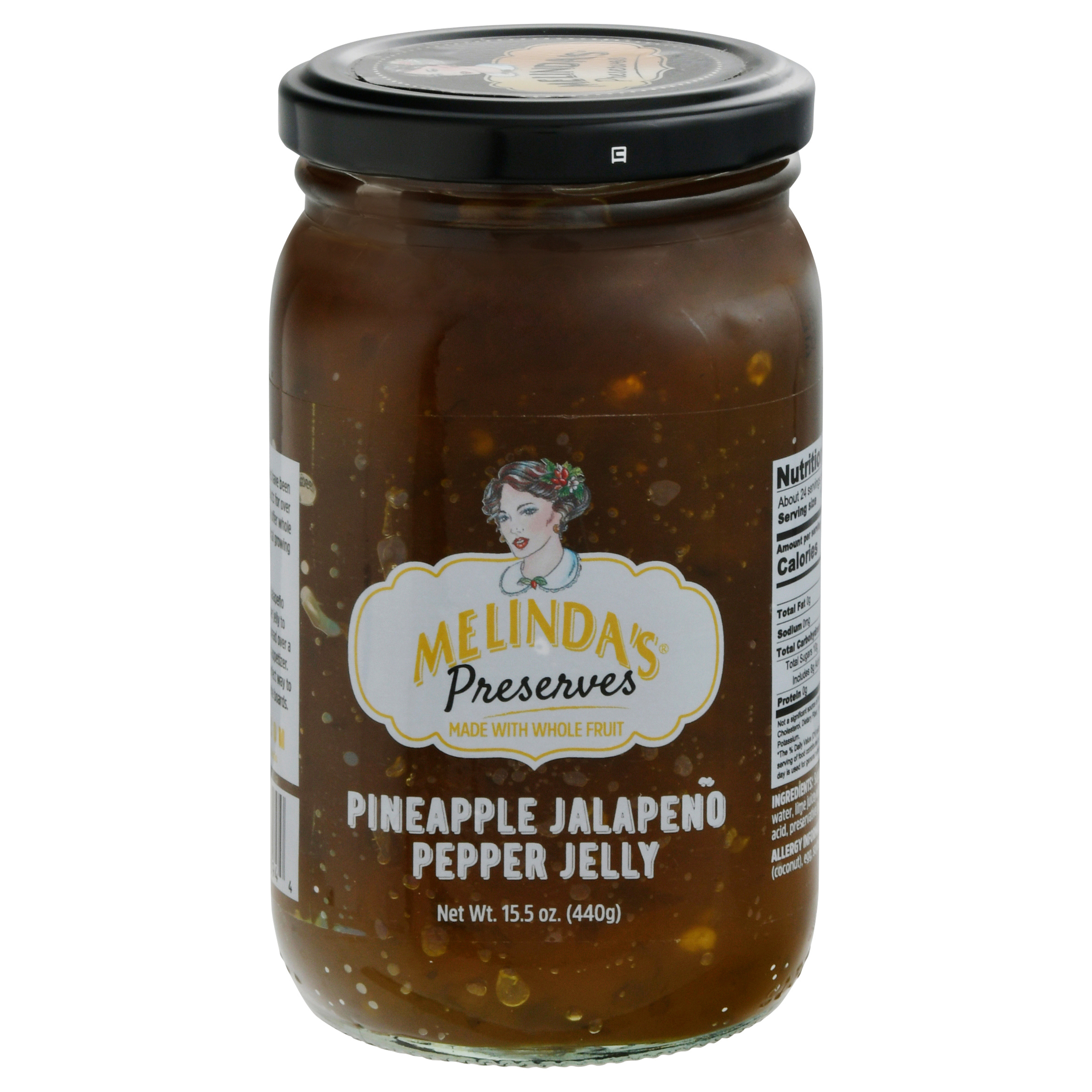 Melinda's Pineapple Jalapeno Pepper Jelly Preserves