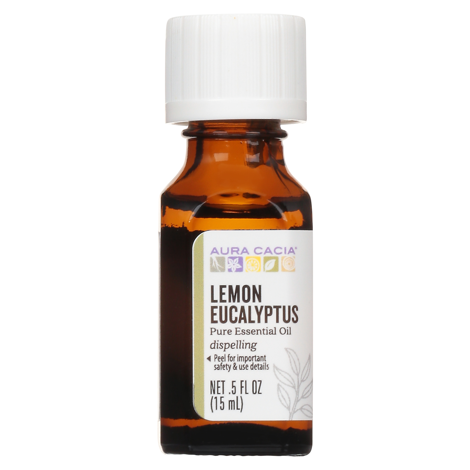 Aura Cacia Dispelling Lemon Eucalyptus Pure Essential Oil