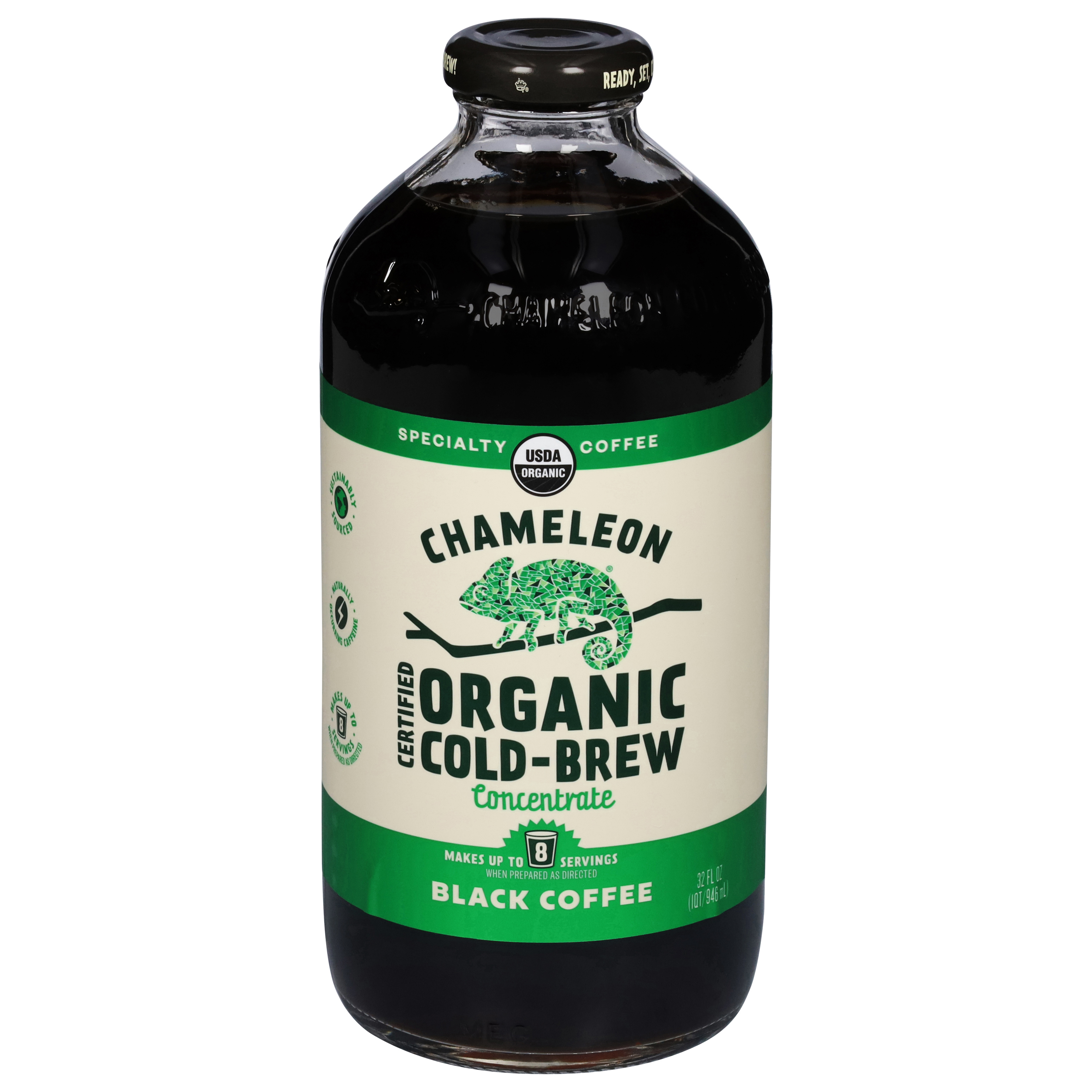 Chameleon Organic Cold-Brew Concentrate Black Coffee