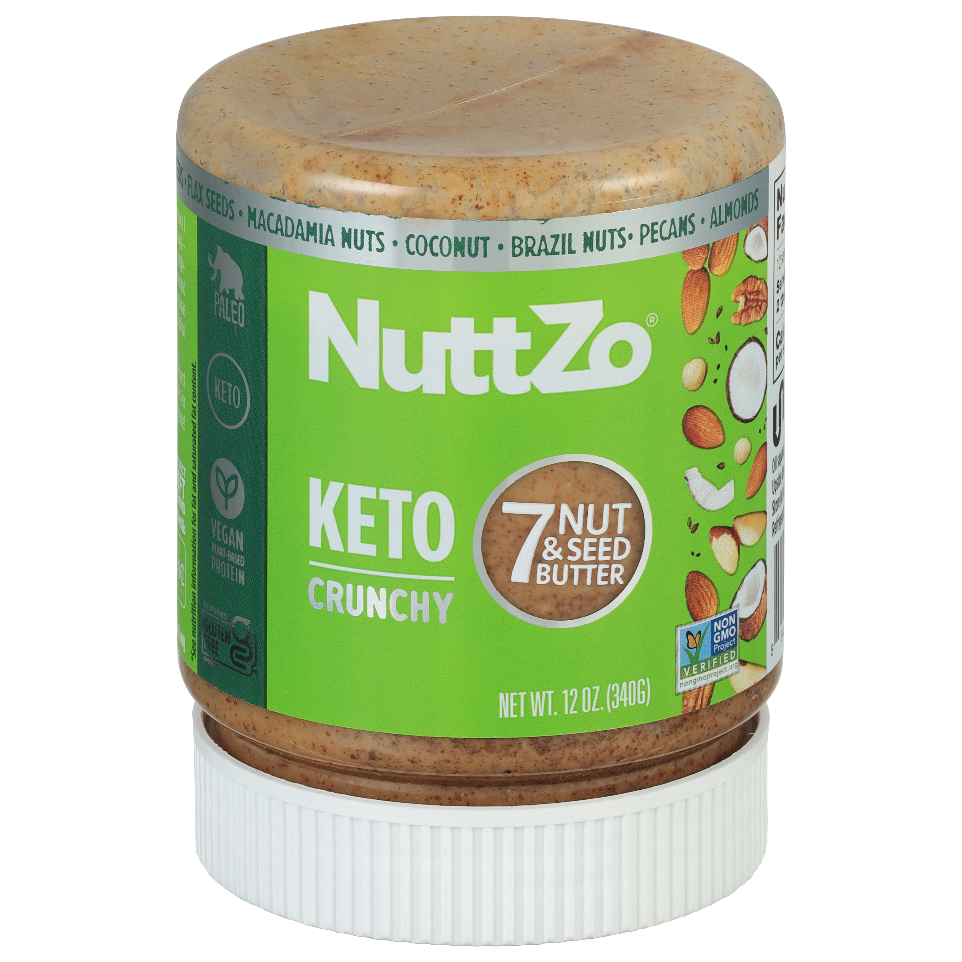 NuttZo Keto Crunchy 7 Nut & Seed Butter