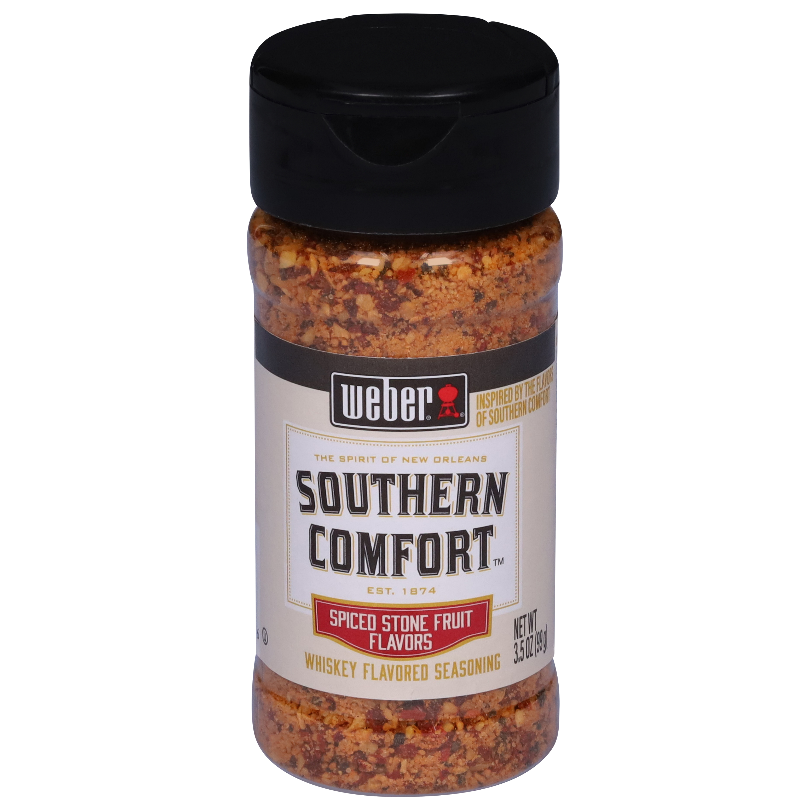 Weber Southern Comfort Spiced Stone Fruit Whiskey Flavored Seasoning,