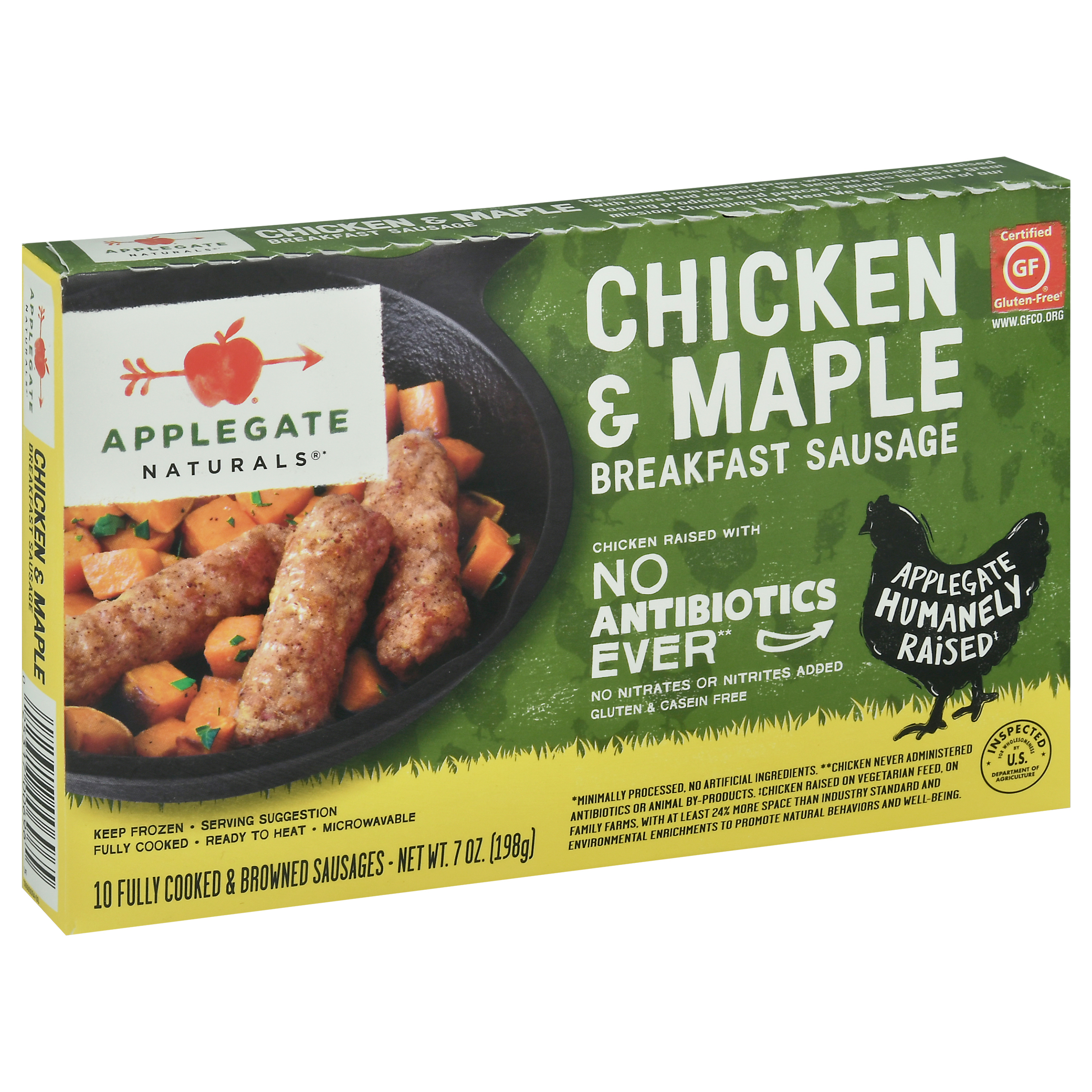 Applegate Naturals Chicken & Maple Breakfast Sausage