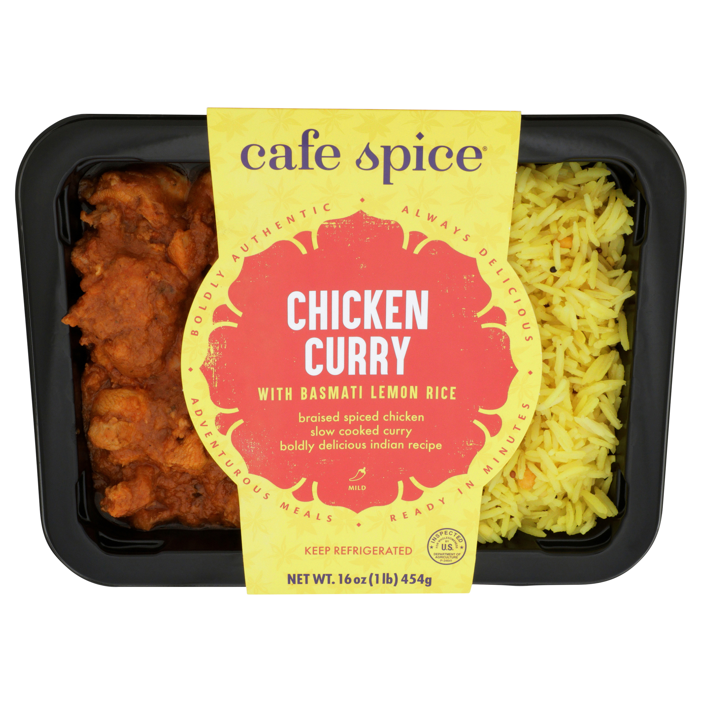 Chicken Curry with Lemon Rice