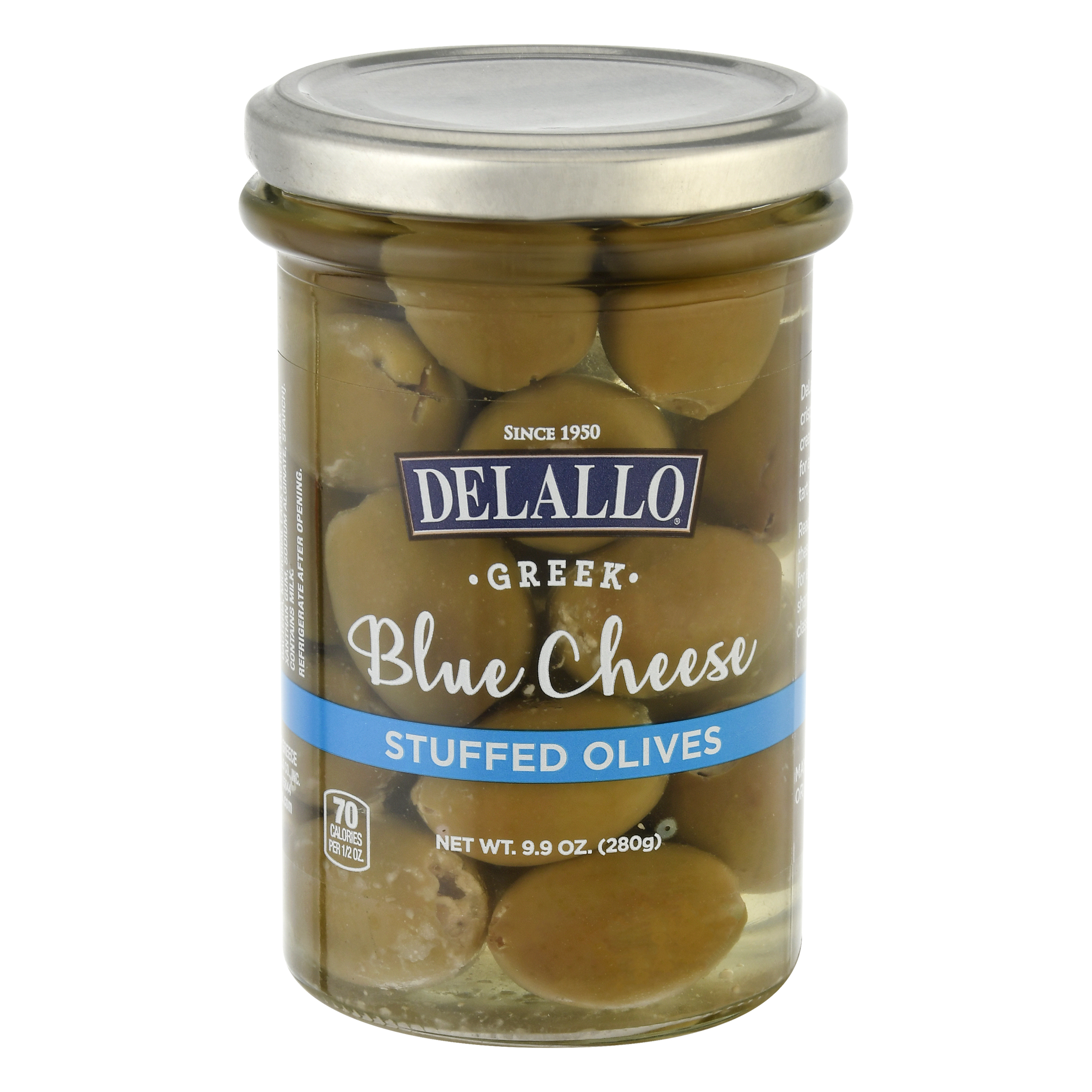 Delallo Greek Blue Cheese Stuffed Olives