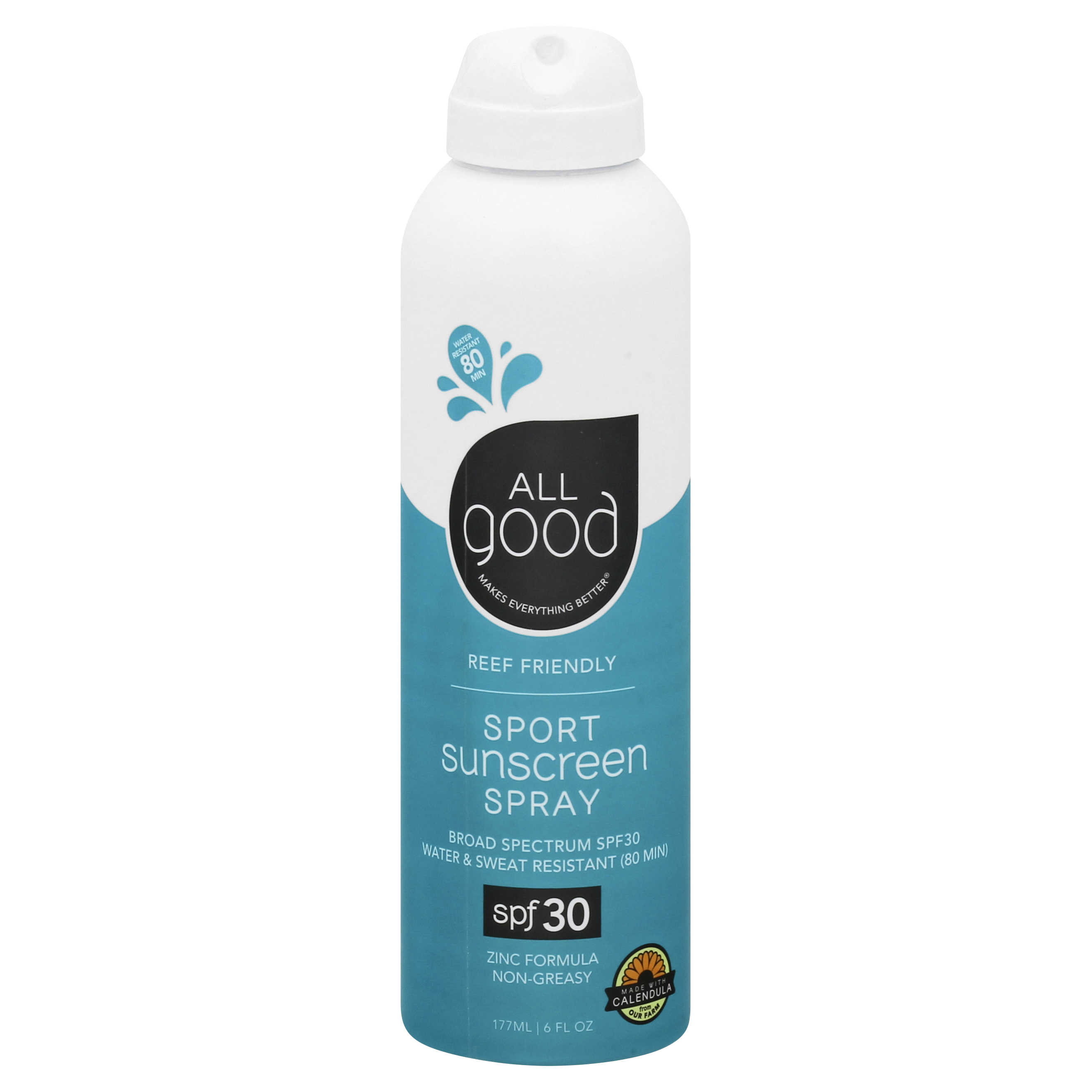 All Good Broad Spectrum SPF 30 Sport Sunscreen Spray