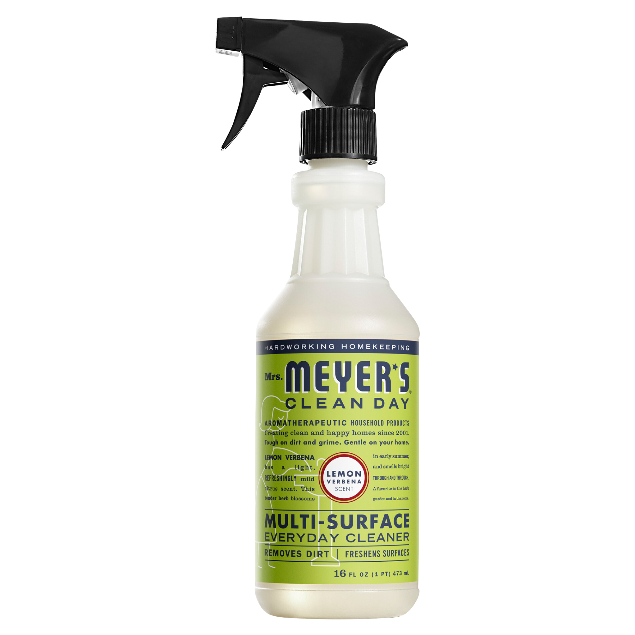 Mrs. Meyer's Clean Day Multi-Surface Everyday Cleaner Bottle, Lemon Verbena,