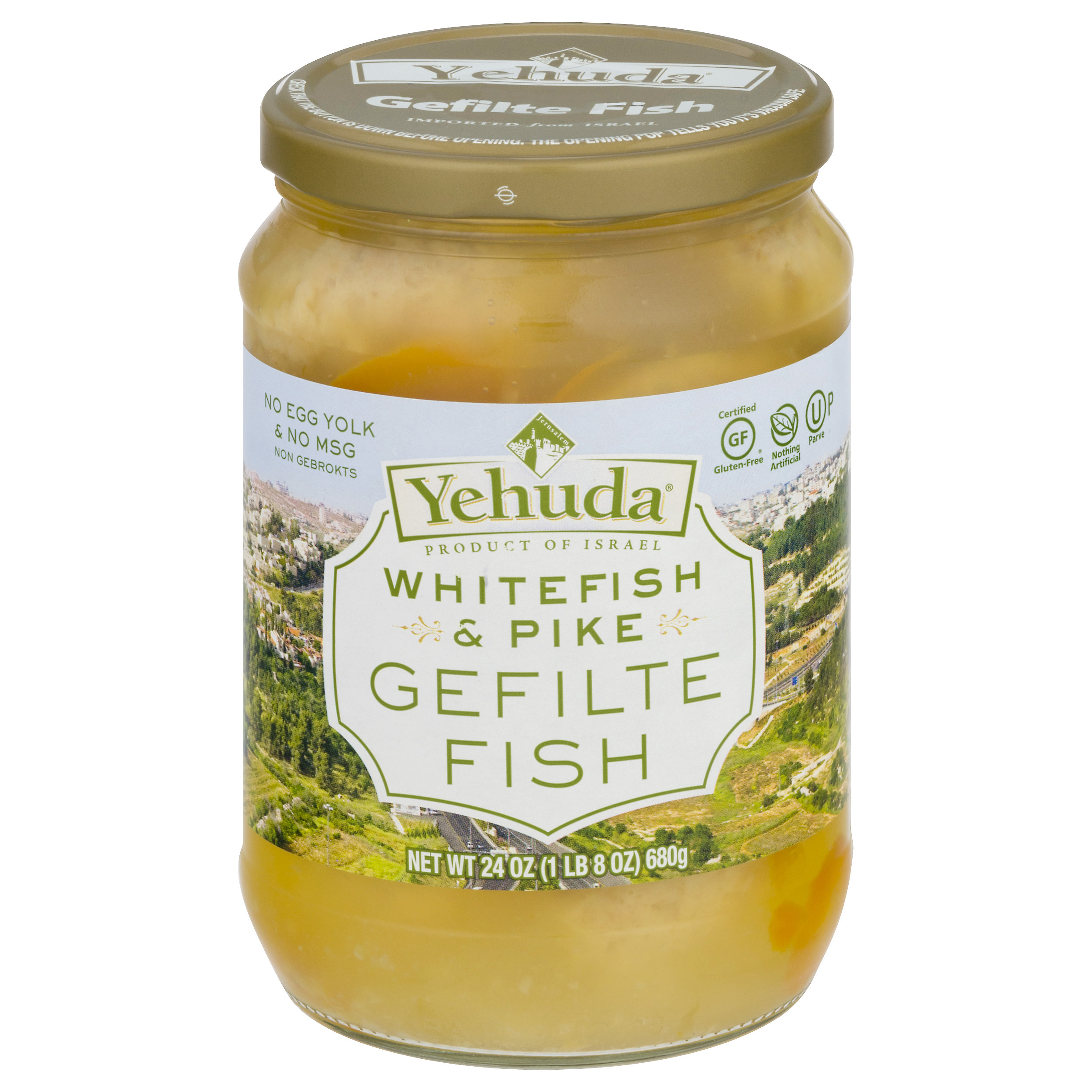 Yehuda Whitefish & Pike Gefilte Fish