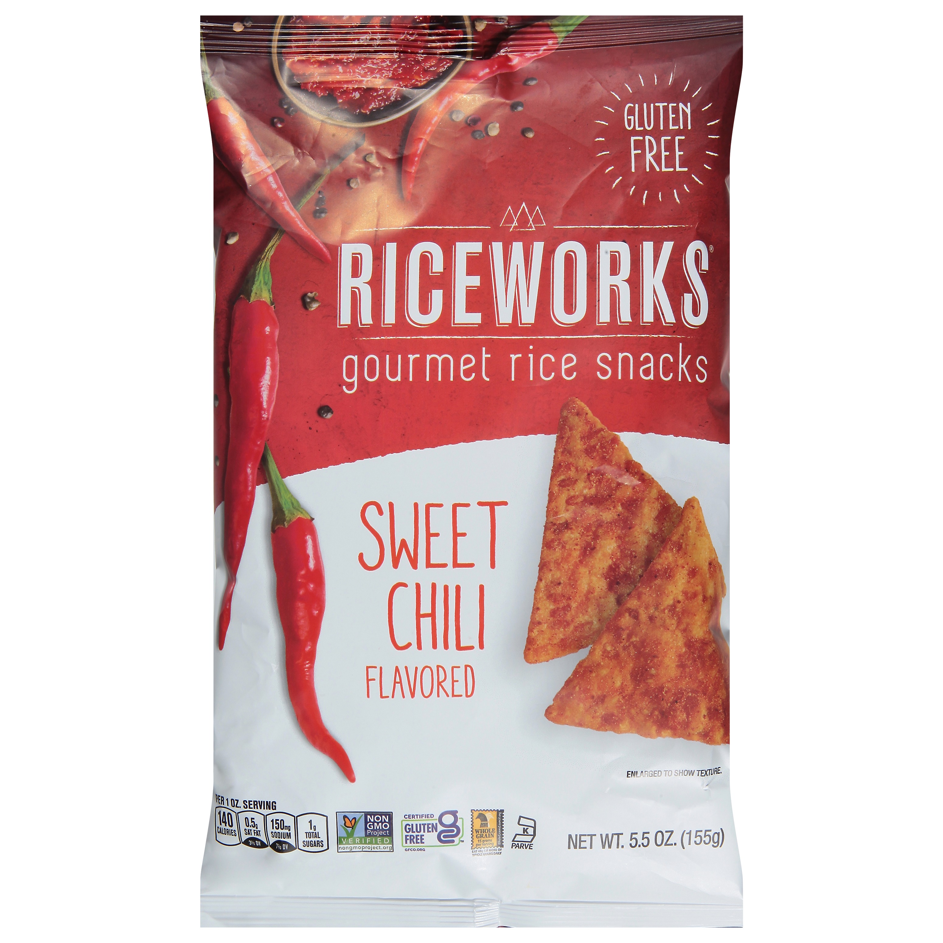 Riceworks Gourmet Sweet Chili Flavored Rice Snacks