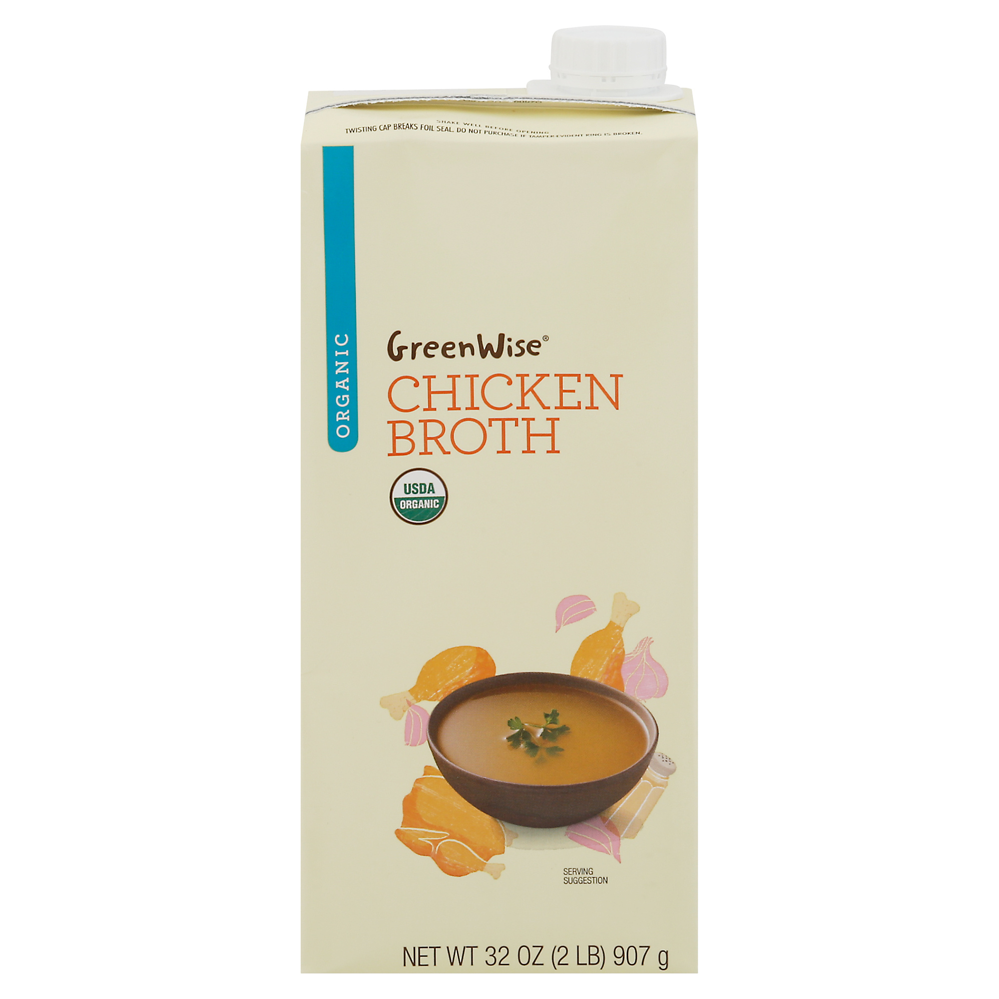 GreenWise Organic Chicken Broth 32 oz