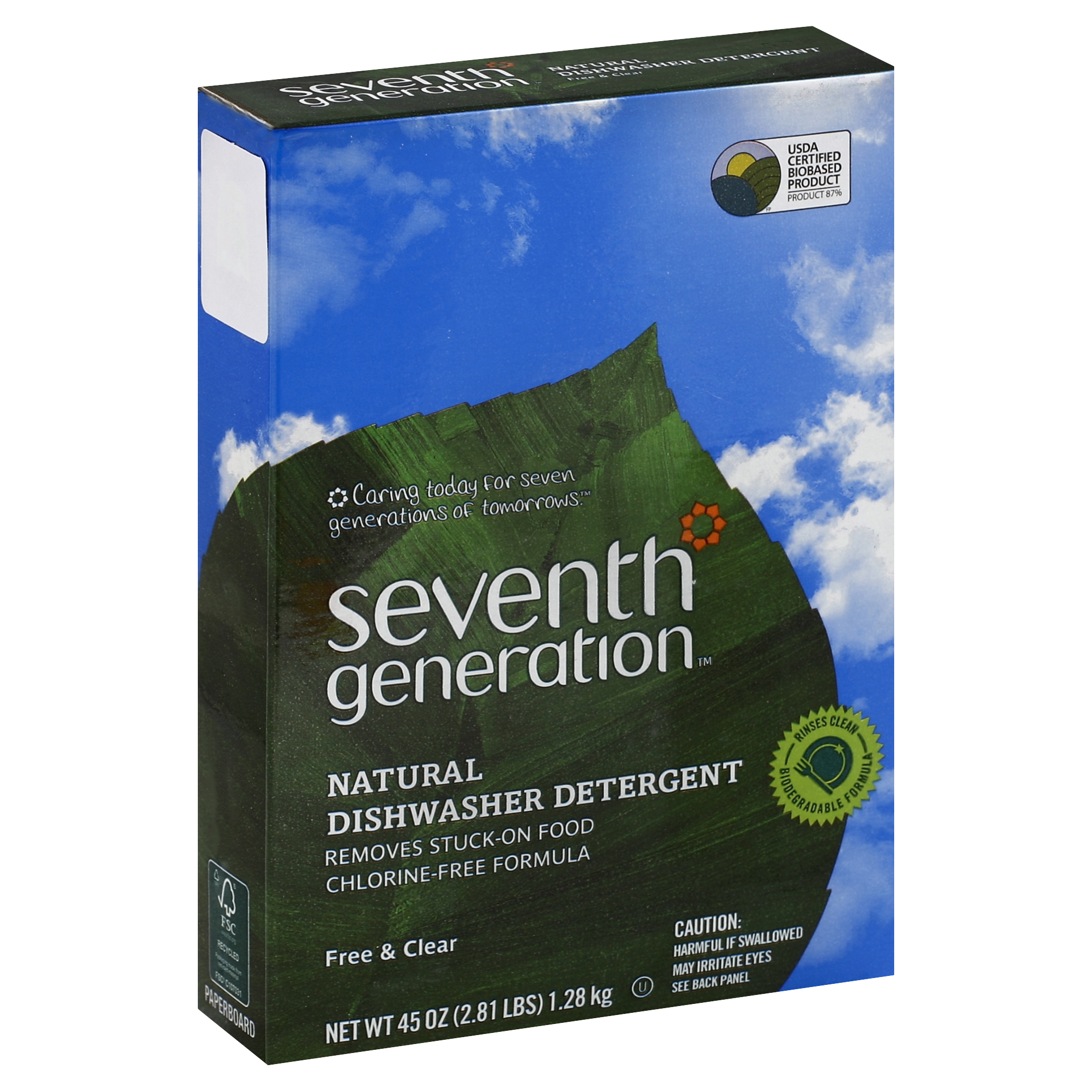 Seventh Generation Dishwasher Detergent
